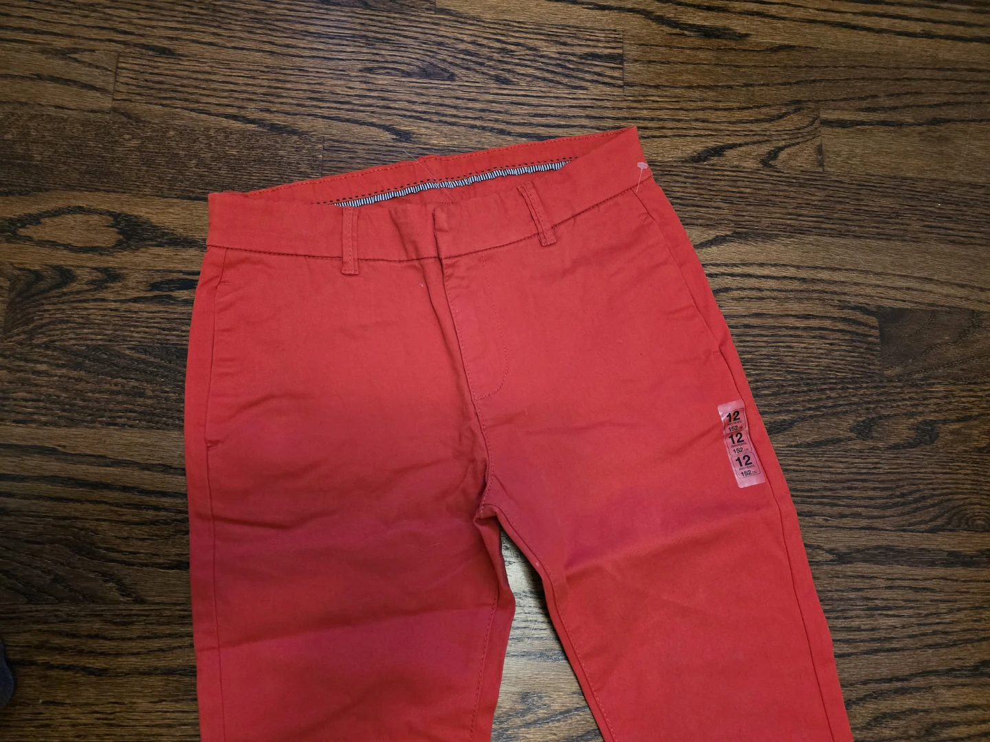 NEW Red Chino Pants - Size 12Y - photo 3