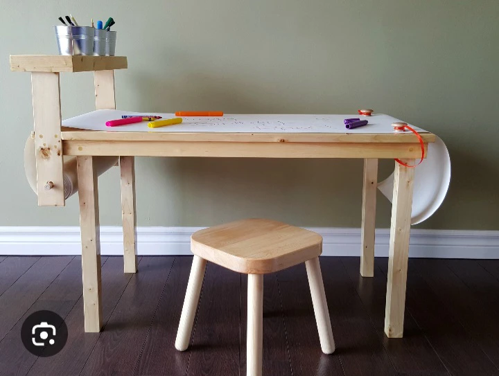 Ikea Wooden Desk / Art desk - photo 2