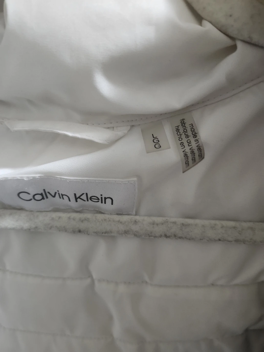 Calvin Klein Puffer Jacket White Size 100 - photo 2