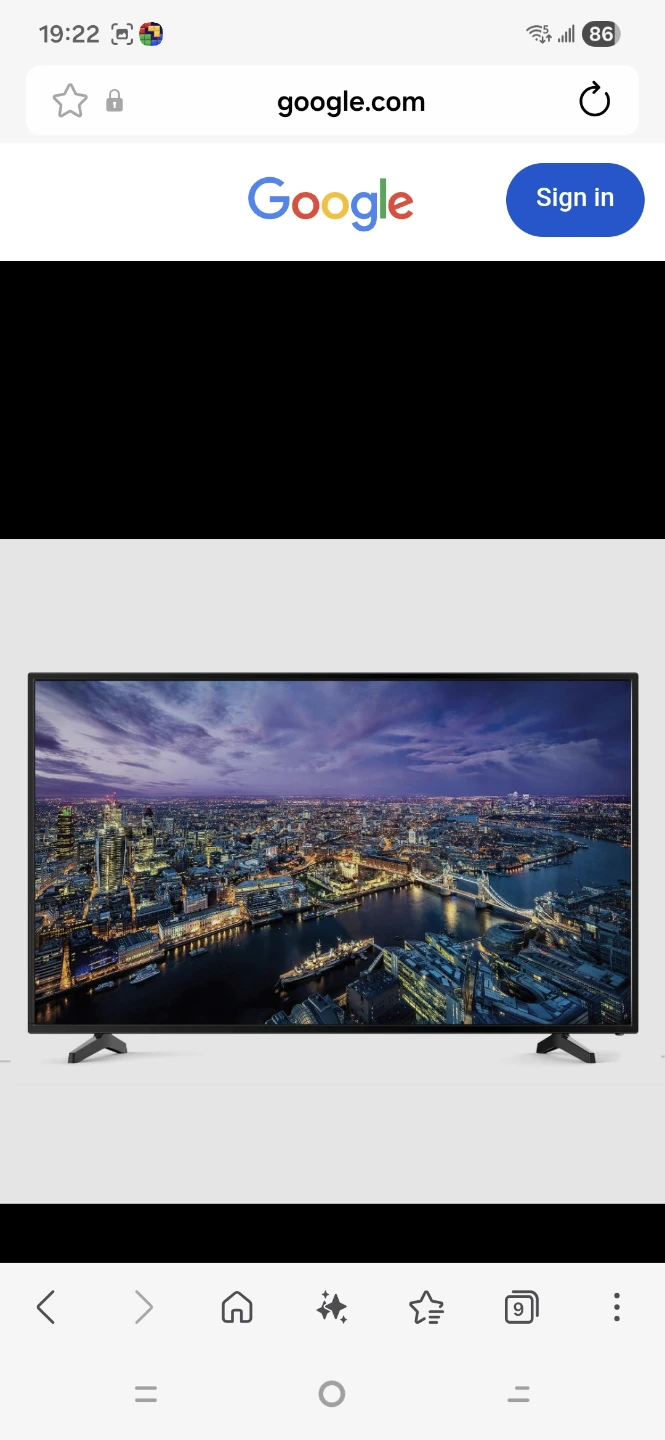 Bolva 58" 4K UHD Smart TV