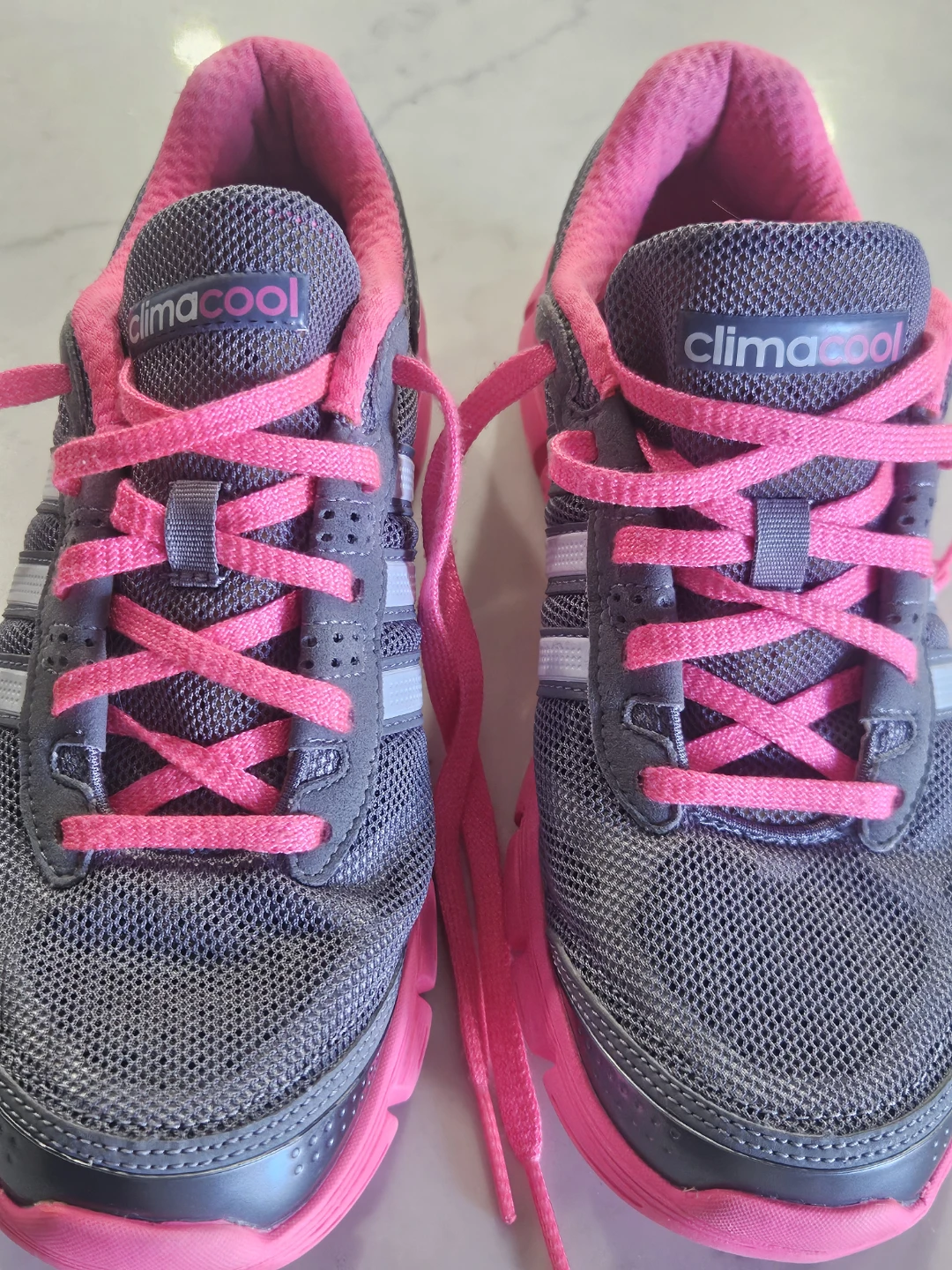 Adidas Climacool Running Shoes - Grey/Pink - photo 5