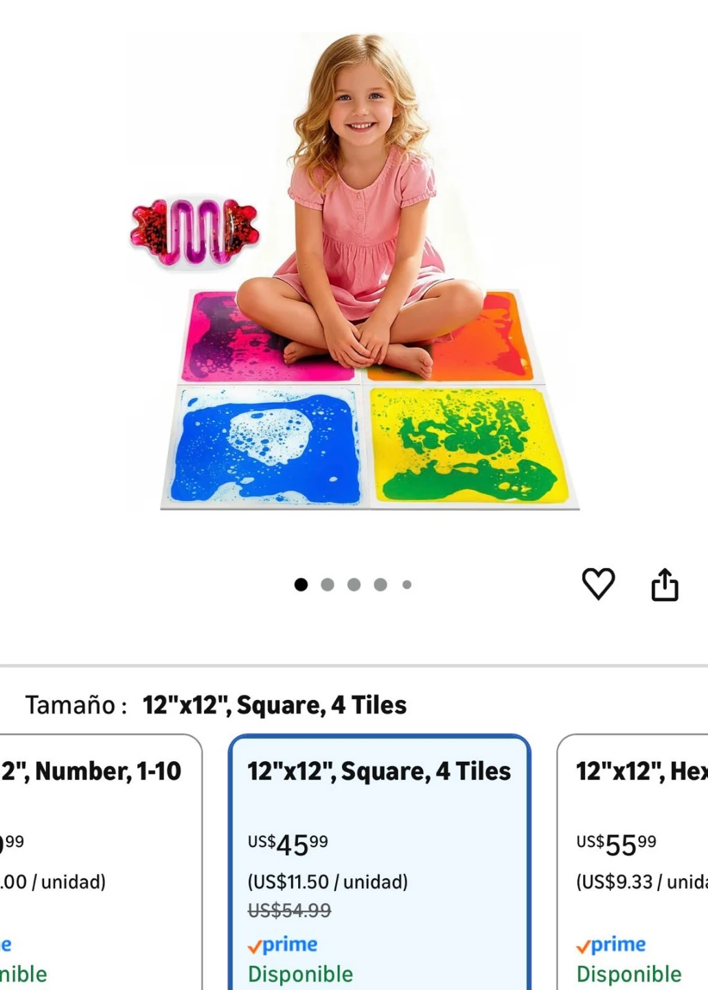 Liquid Floor Tiles - Set of 4 - photo 2
