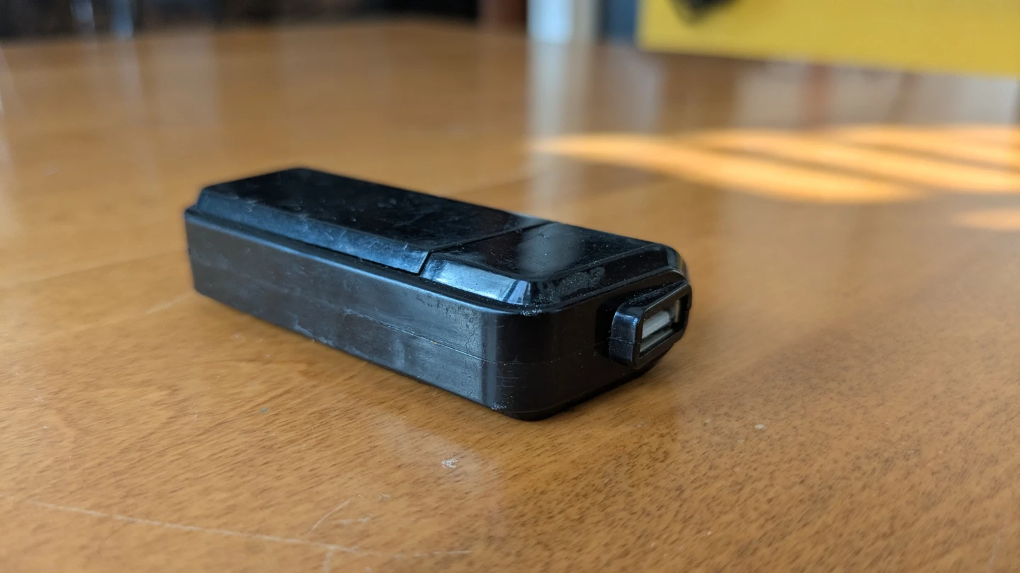 Black USB Portable Power Bank Battery Case