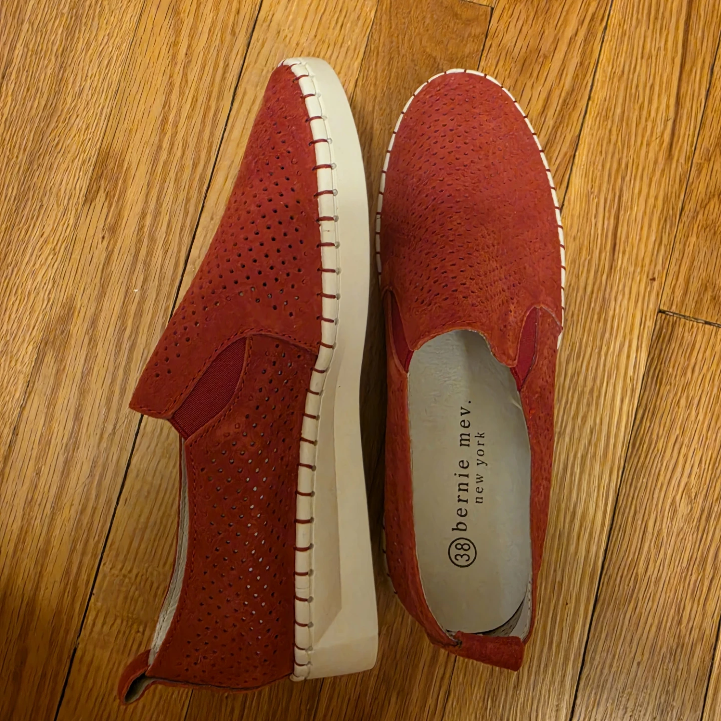 Bernie Mev Burnt Orange Slip on Sneakers - photo 3
