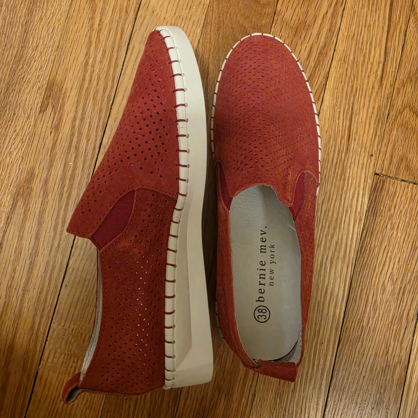 Bernie Mev Burnt Orange Slip on Sneakers - photo 4