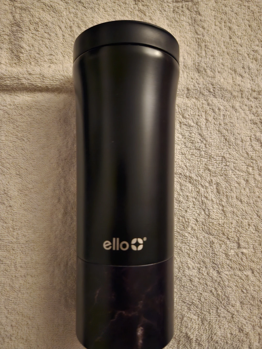 Ello New LEAKPROOF Travel Tumbler Cup 14- 16 Oz. Black Stainless - photo 2