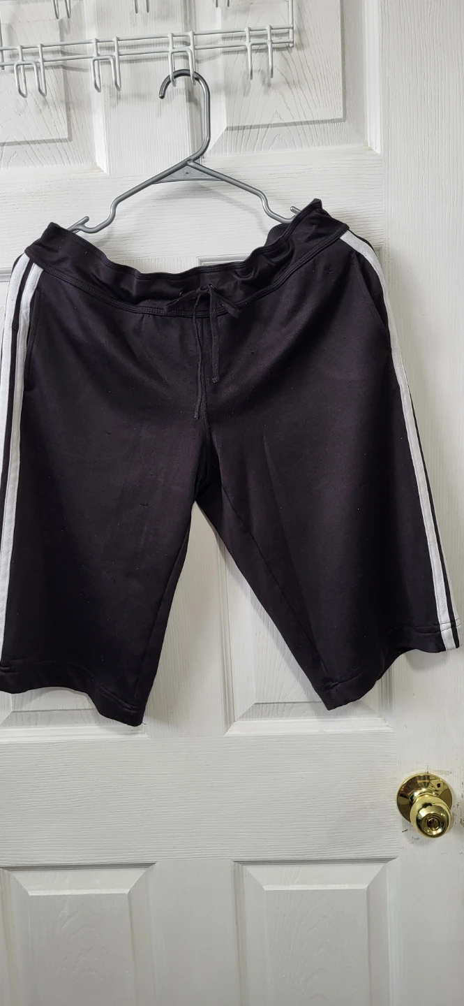 Black Athletic Shorts Size M (8-10)