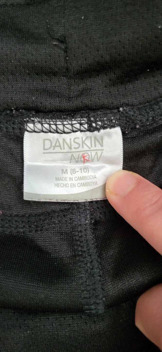 Black Athletic Shorts Size M (8-10) - photo 4