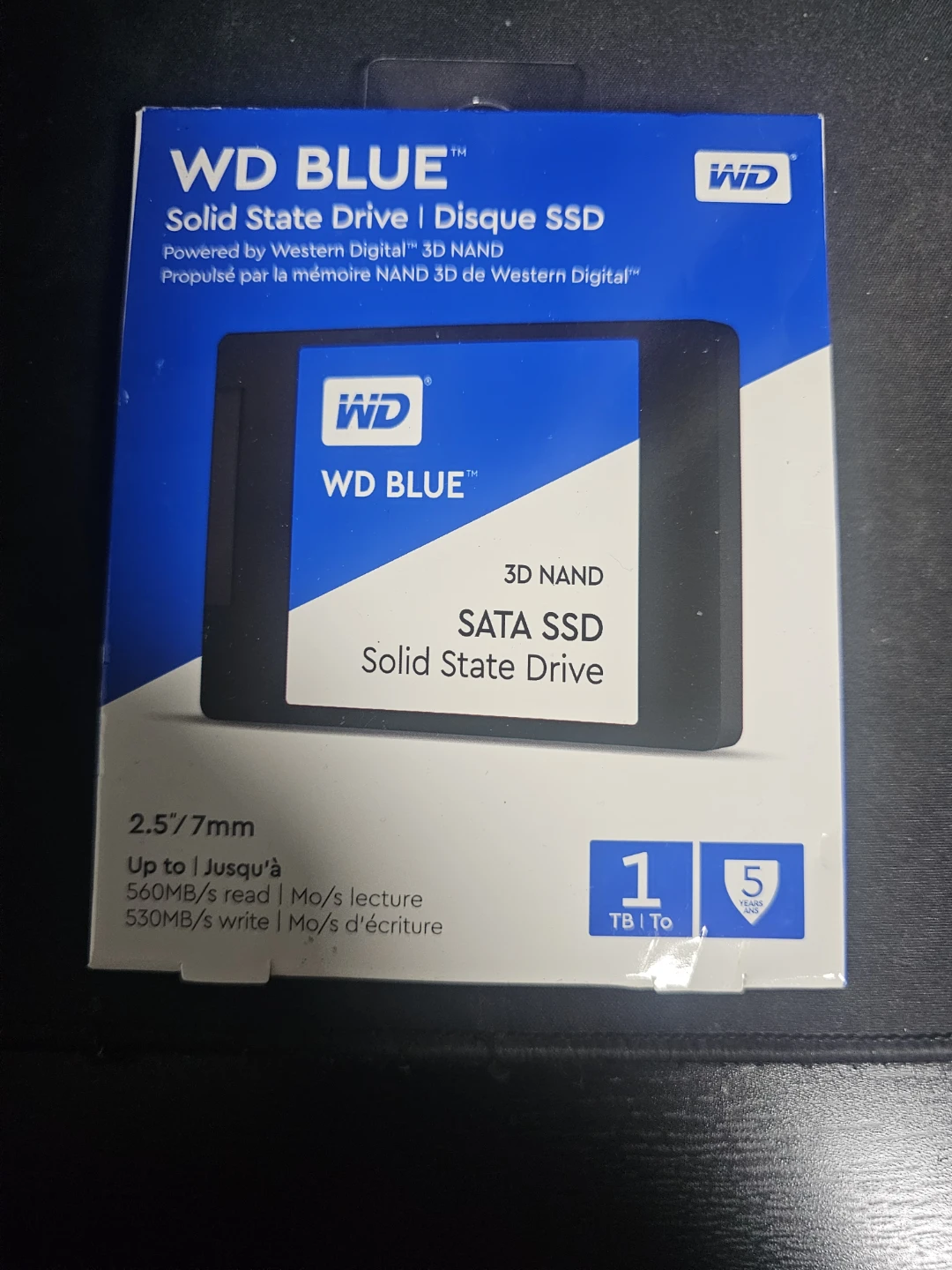 WD Blue 1TB SATA SSD Solid State Drive