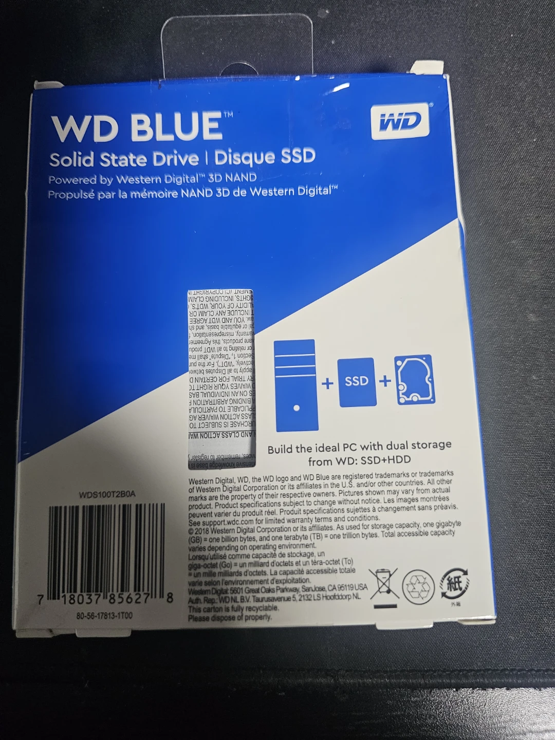 WD Blue 1TB SATA SSD Solid State Drive - photo 2