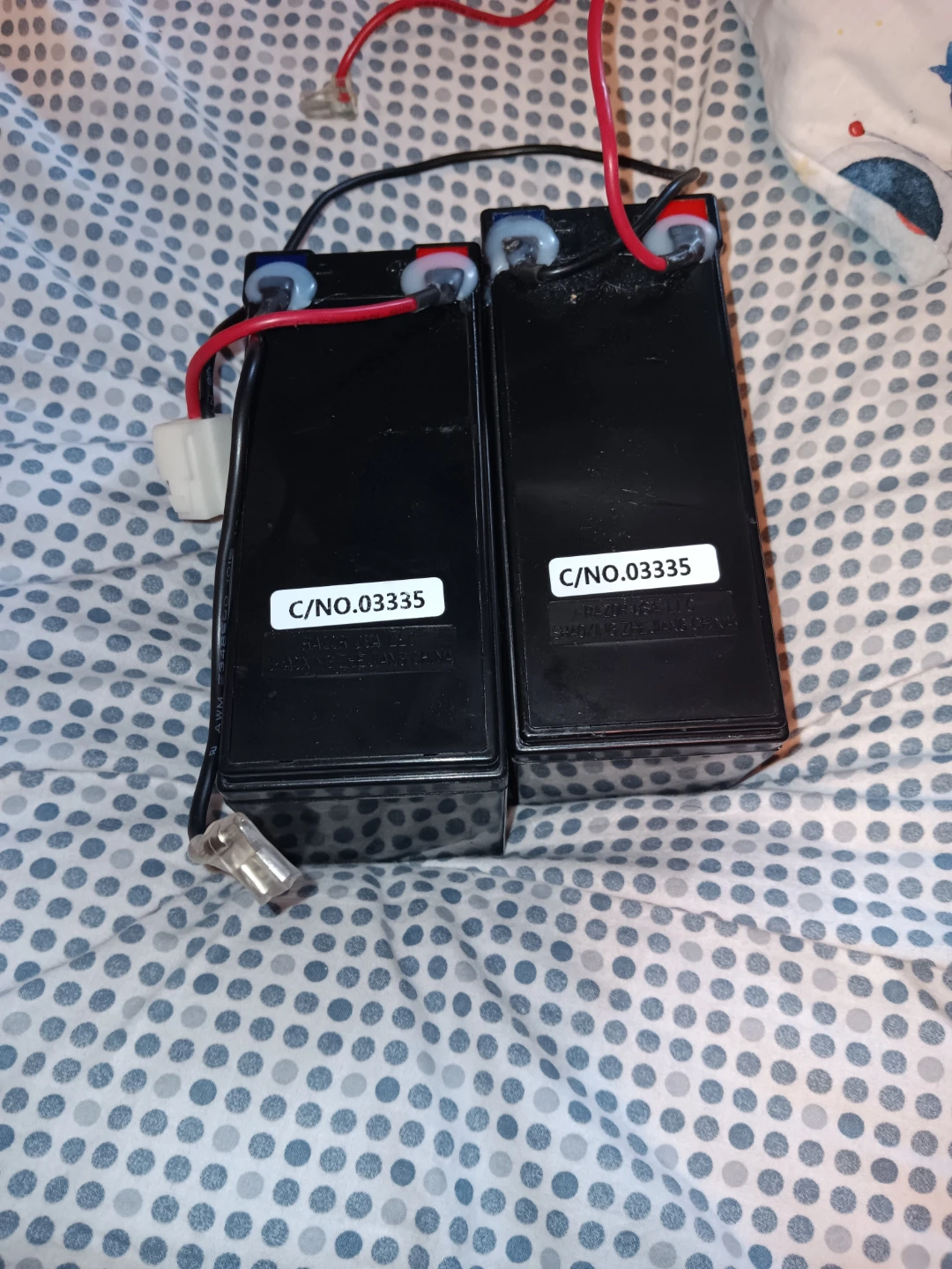 2 x OD 6-DW-7 12V 7Ah Batteries - photo 2