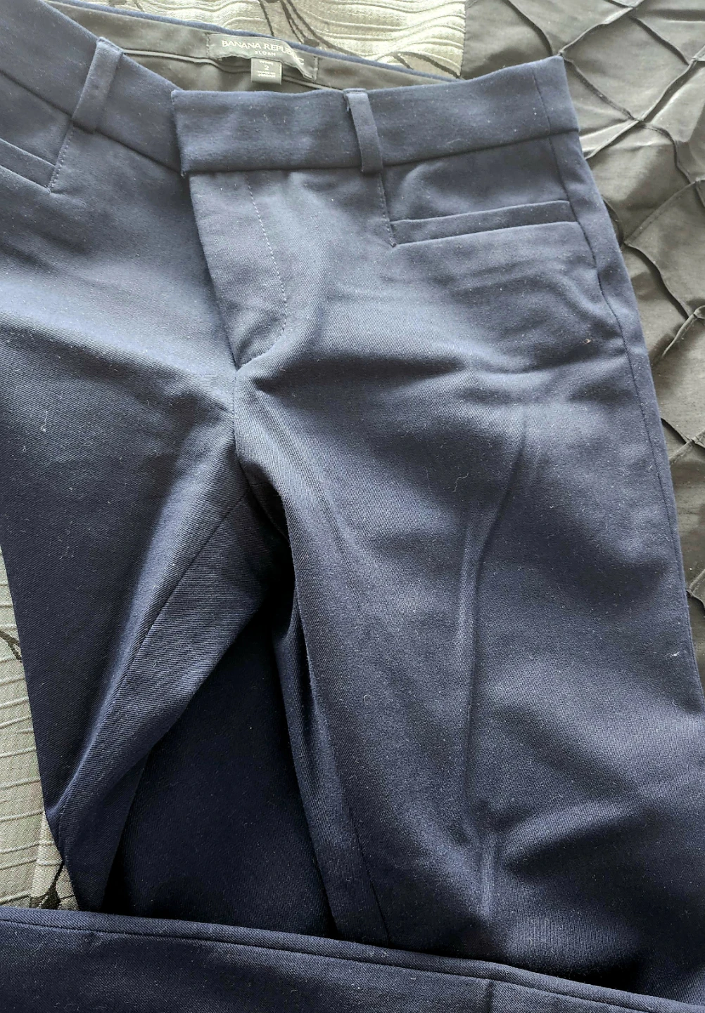 Banana Republic Sloan Petite Navy Pants Size 2 - photo 3