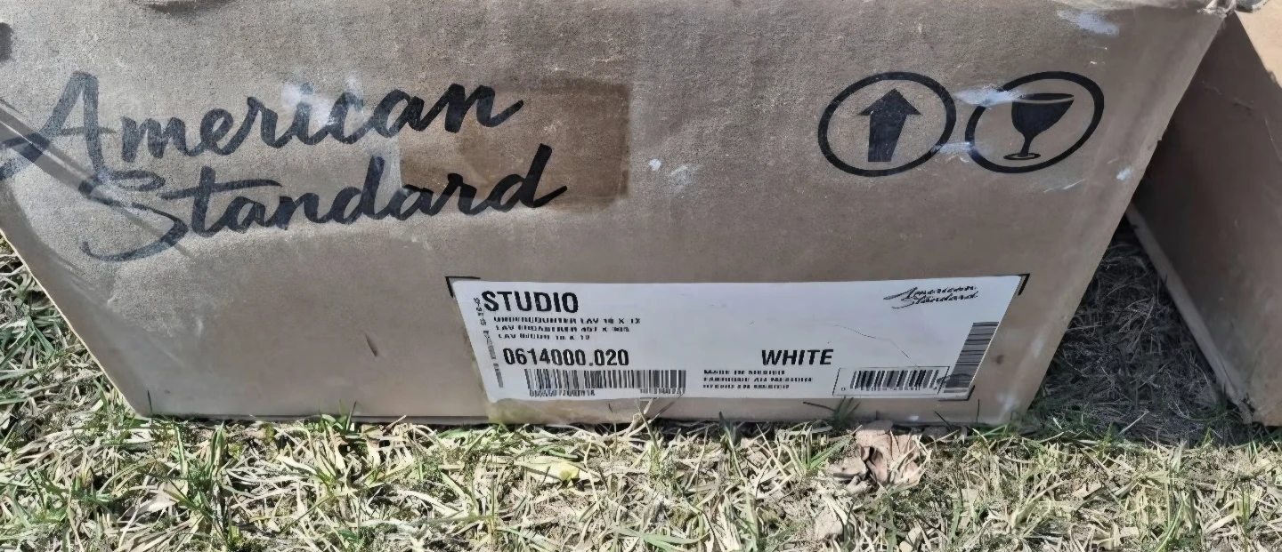 American Standard Studio White Undercounter Sink NEW - photo 2
