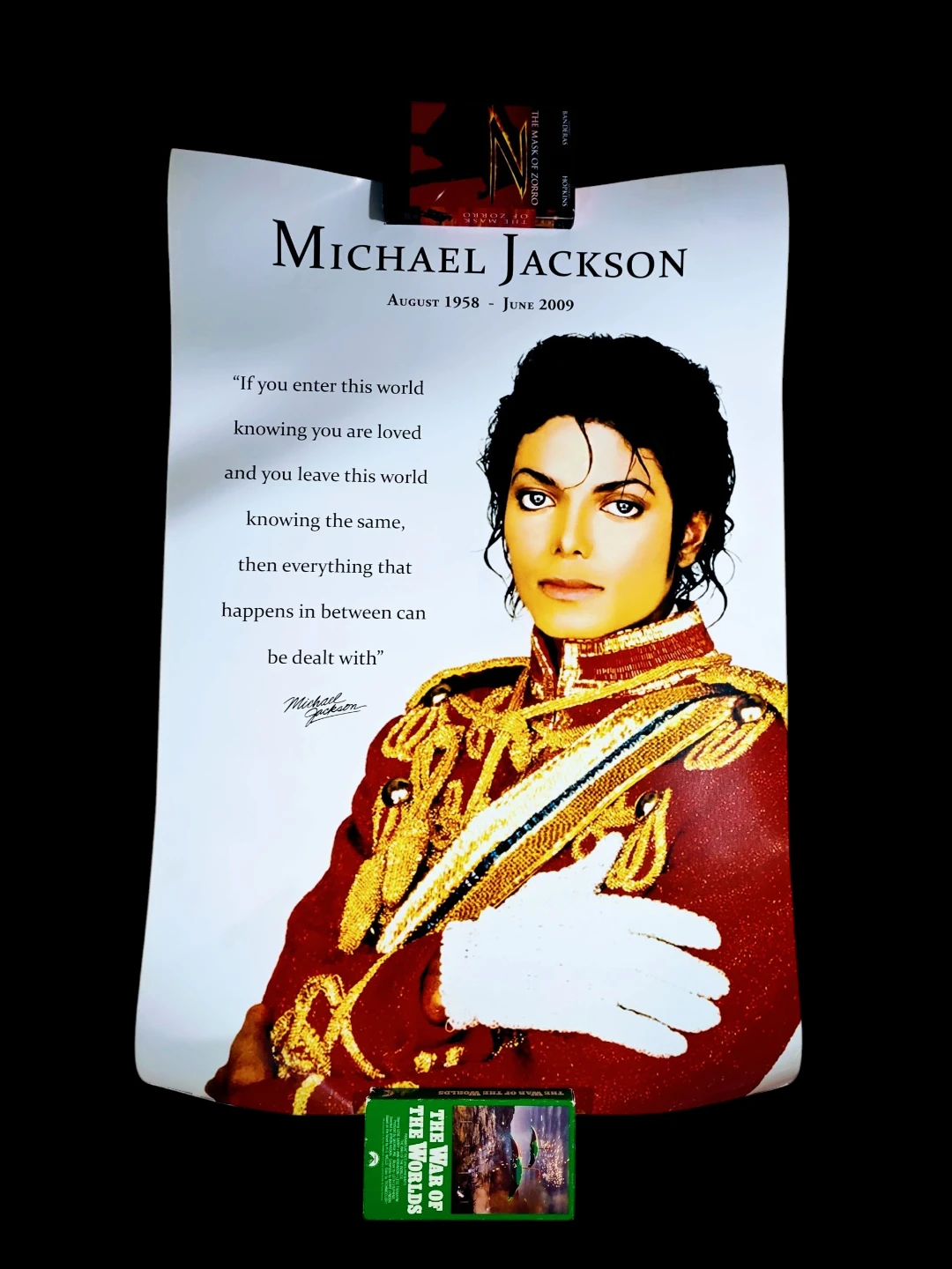 2009 HMV Michael Jackson Tribute Poster