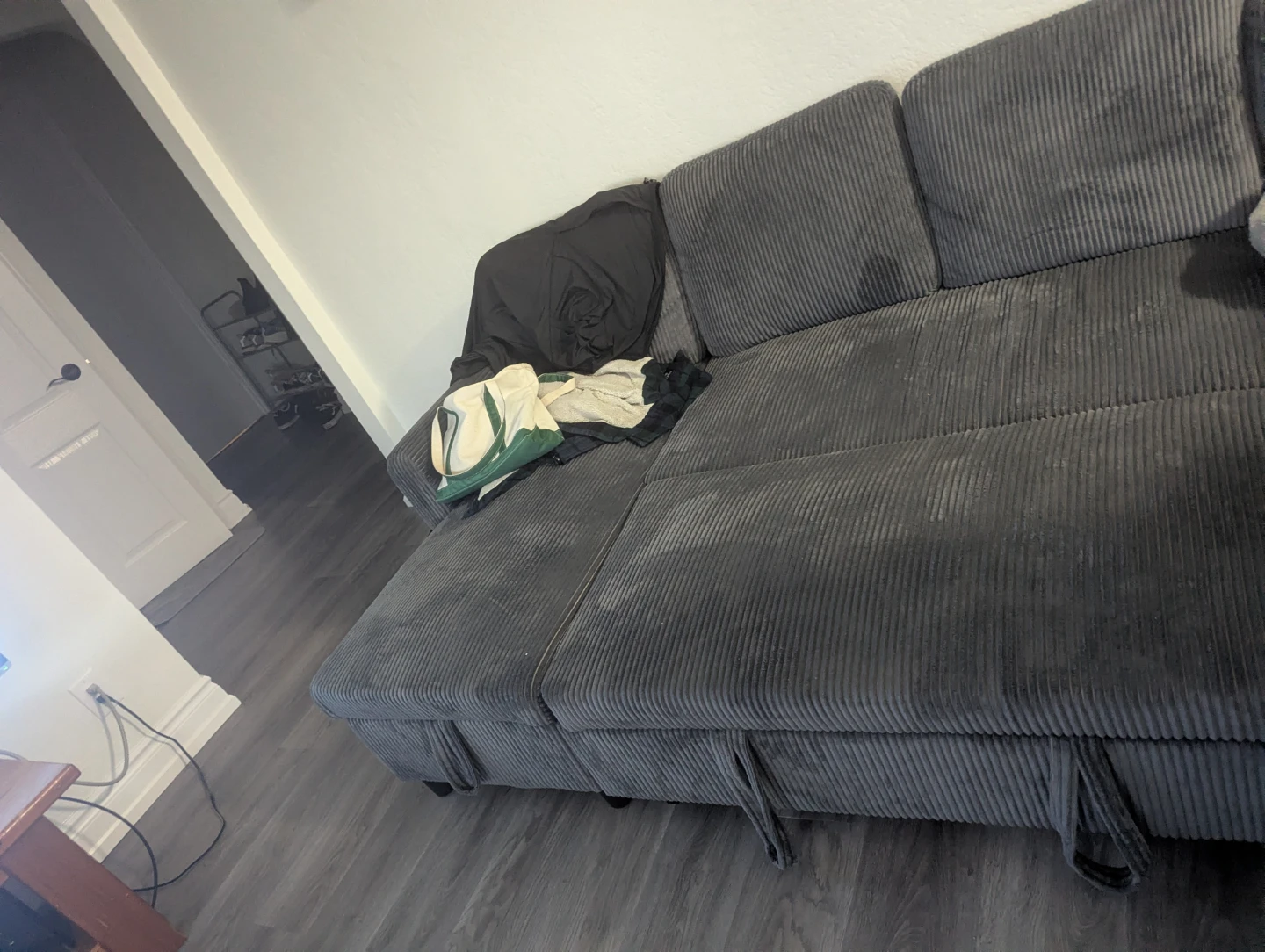 79" L-Shaped Sectional Sofa with Storage - photo 5