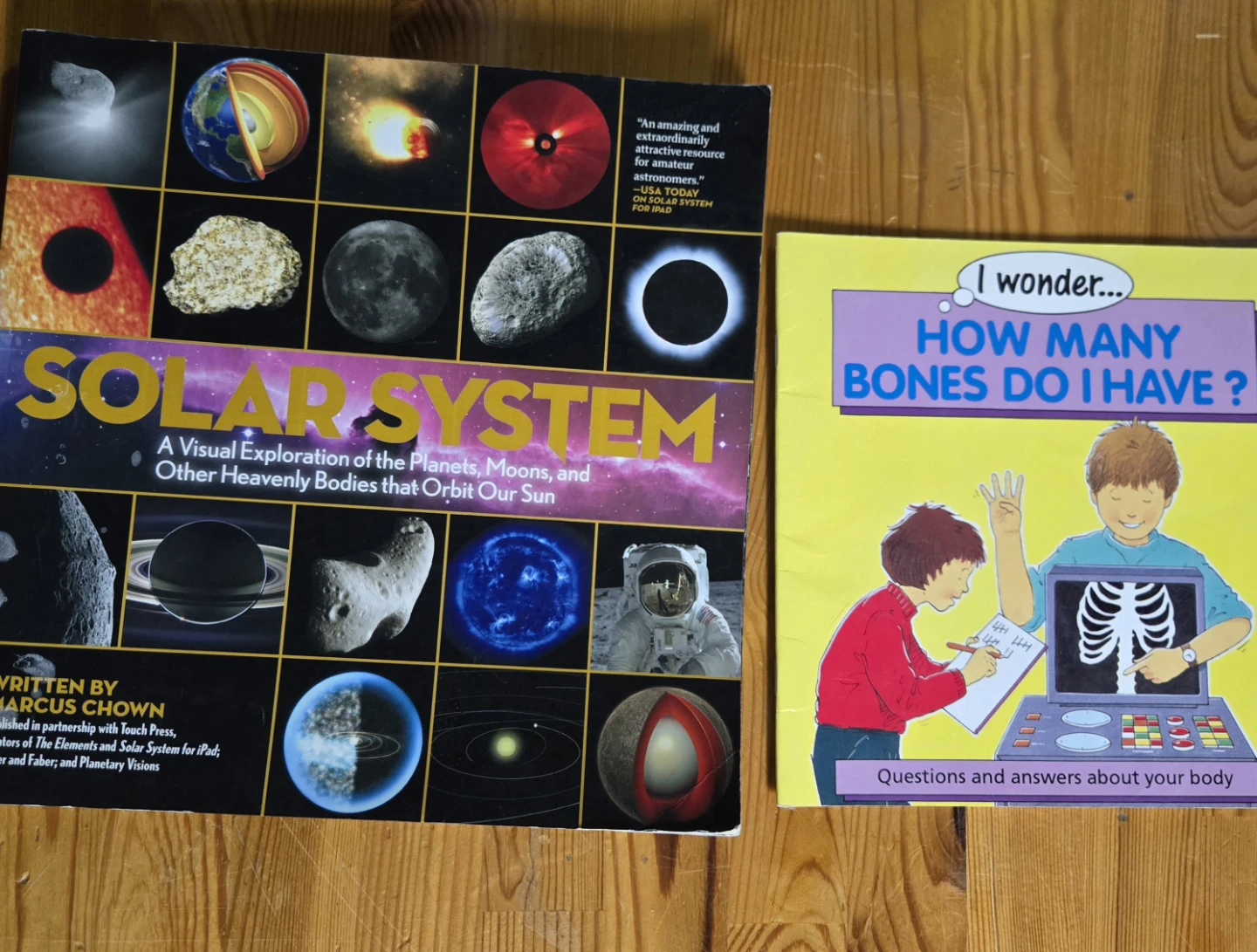Solar System & How Many Bones Do I Have? Books