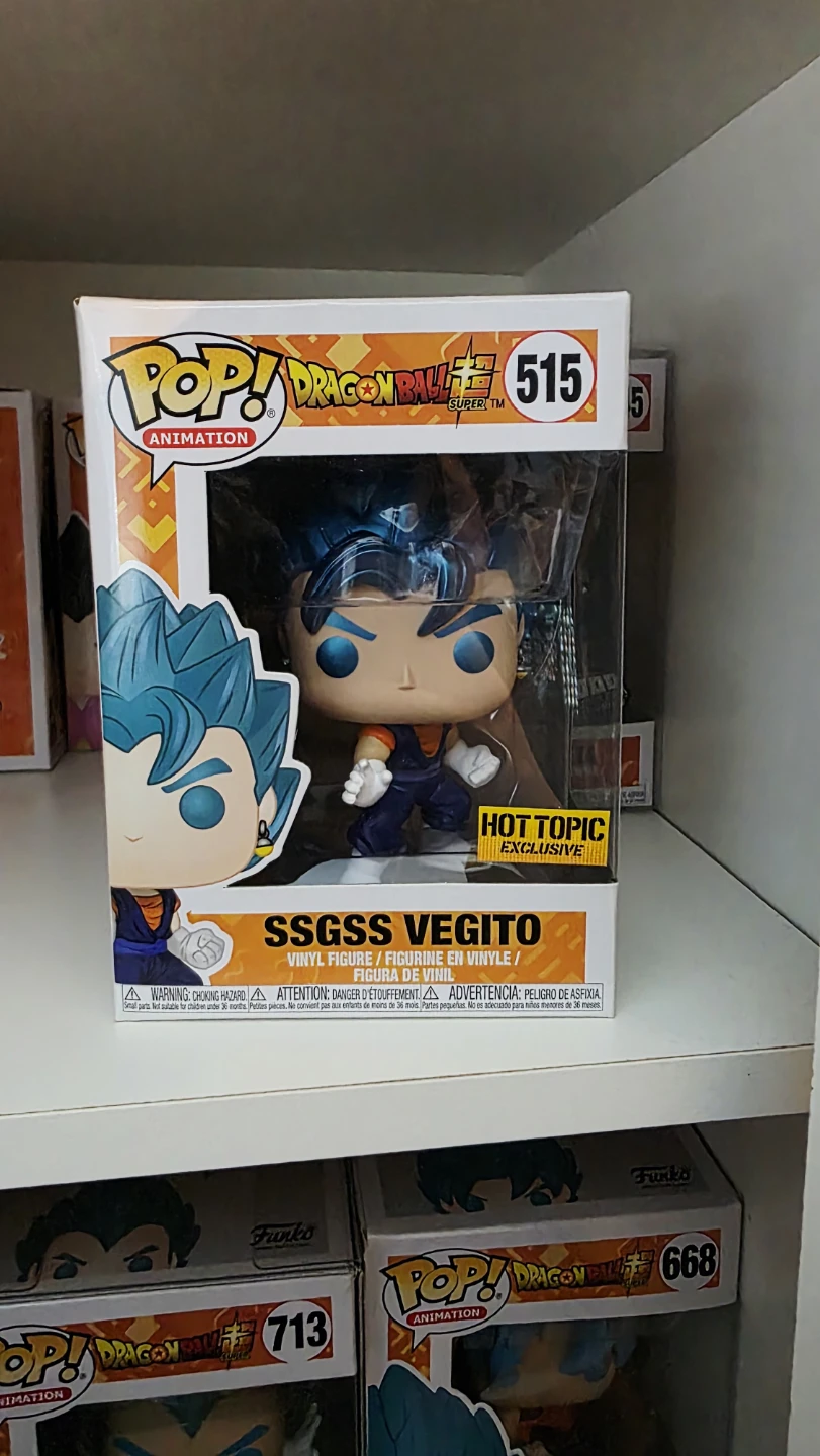 Funko Pop! SSGSS Vegito Hot Topics exclusive.