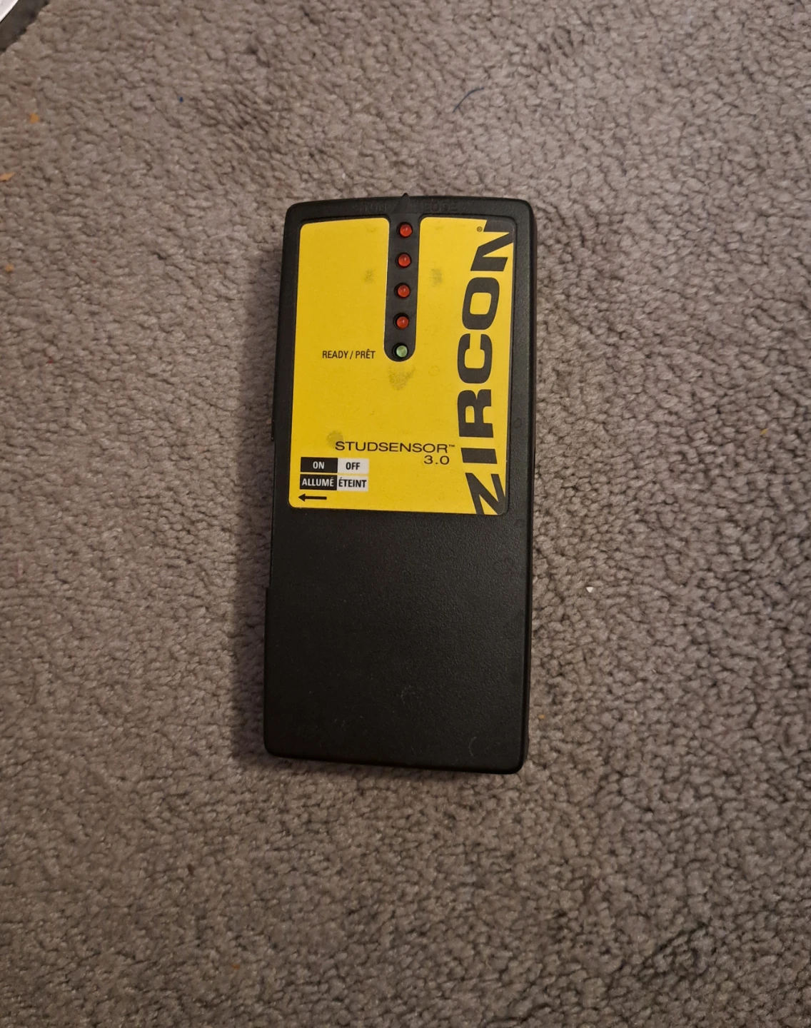Zircon StudSensor 3.0 Stud Finder