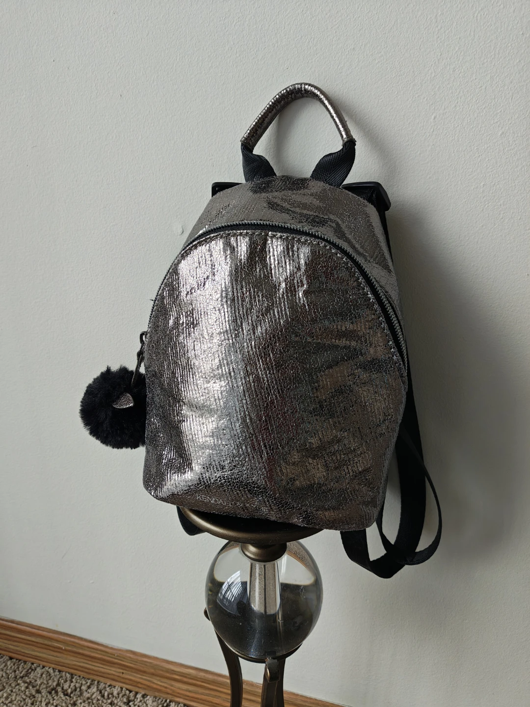 Kendall & Kylie Metallic Mini Backpack - photo 2