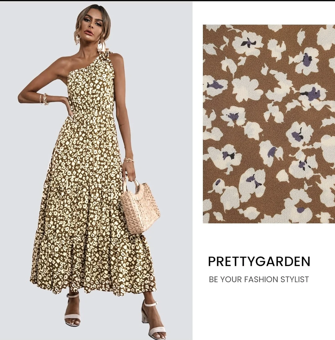 PRETTYGARDEN Women's Floral Maxi Dress - photo 5