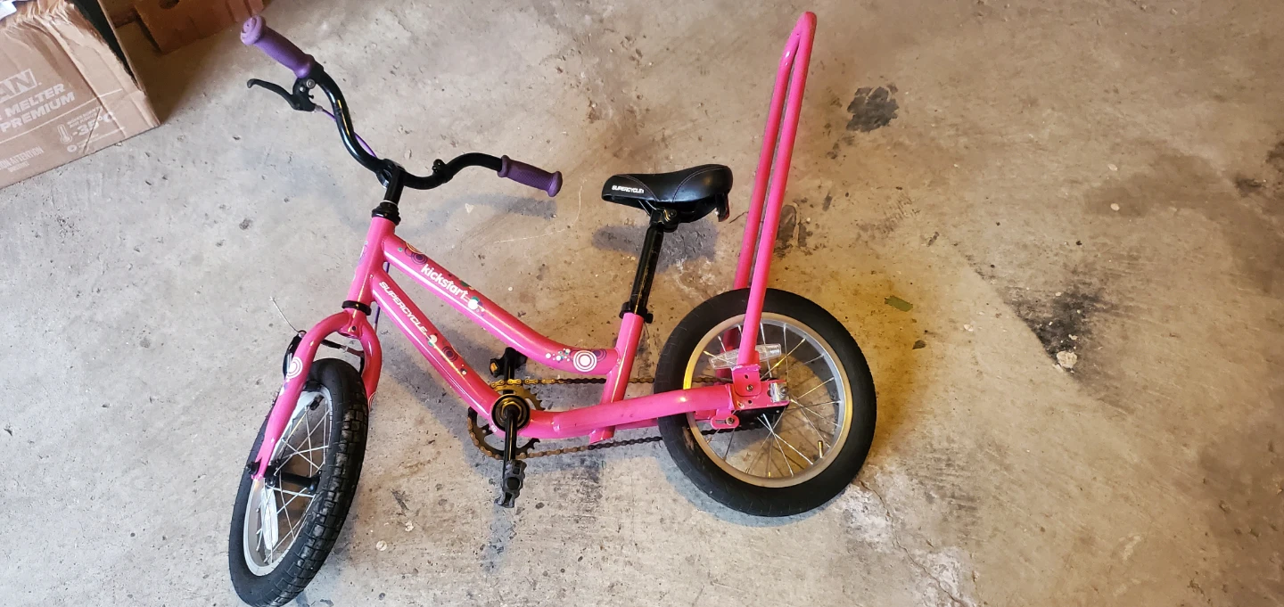 SUPER CYCLE Kickstart Pink Childrens Bike