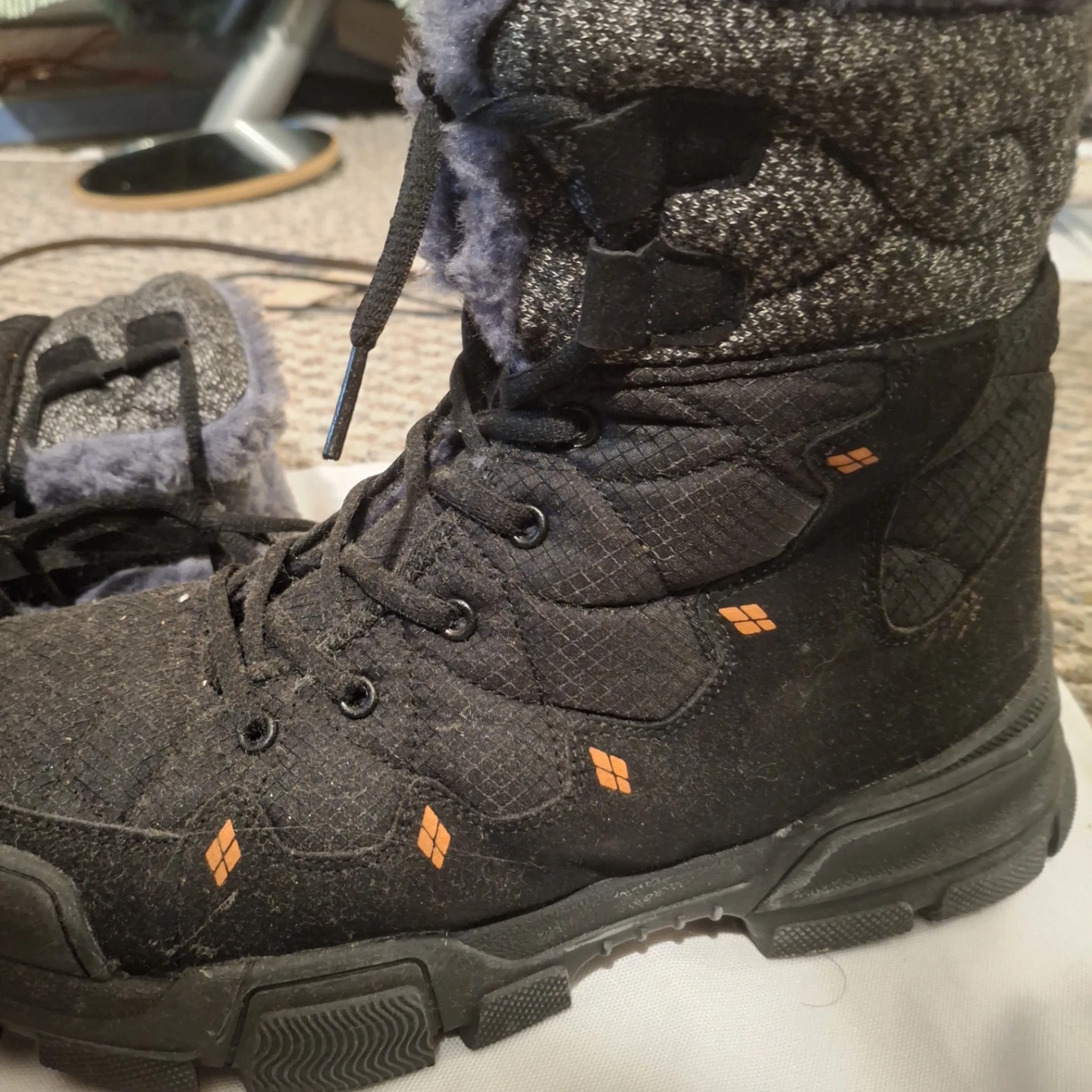 Black Winter Boots