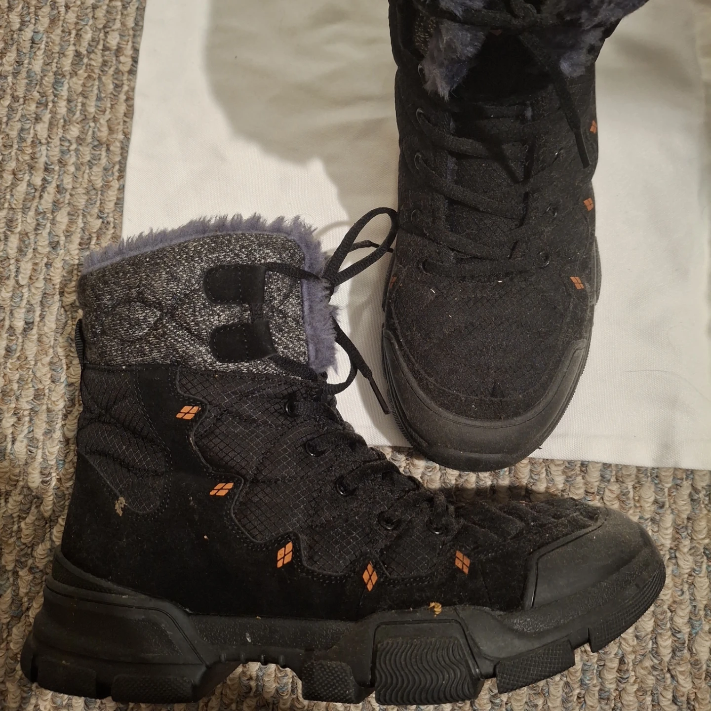 Black Winter Boots - photo 2