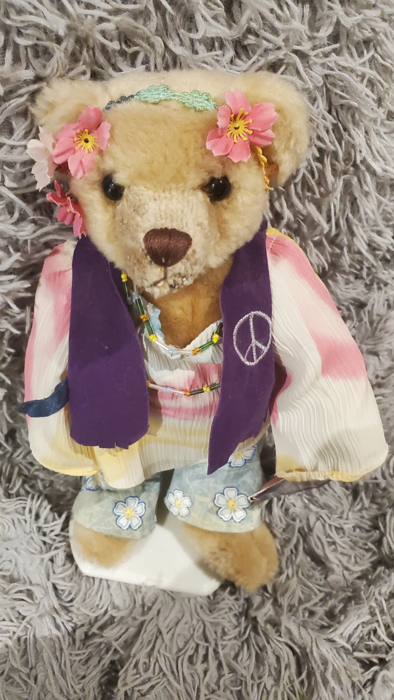 Brass Button Bears Ivy "1960s" Collectible Teddy Bear - photo 3
