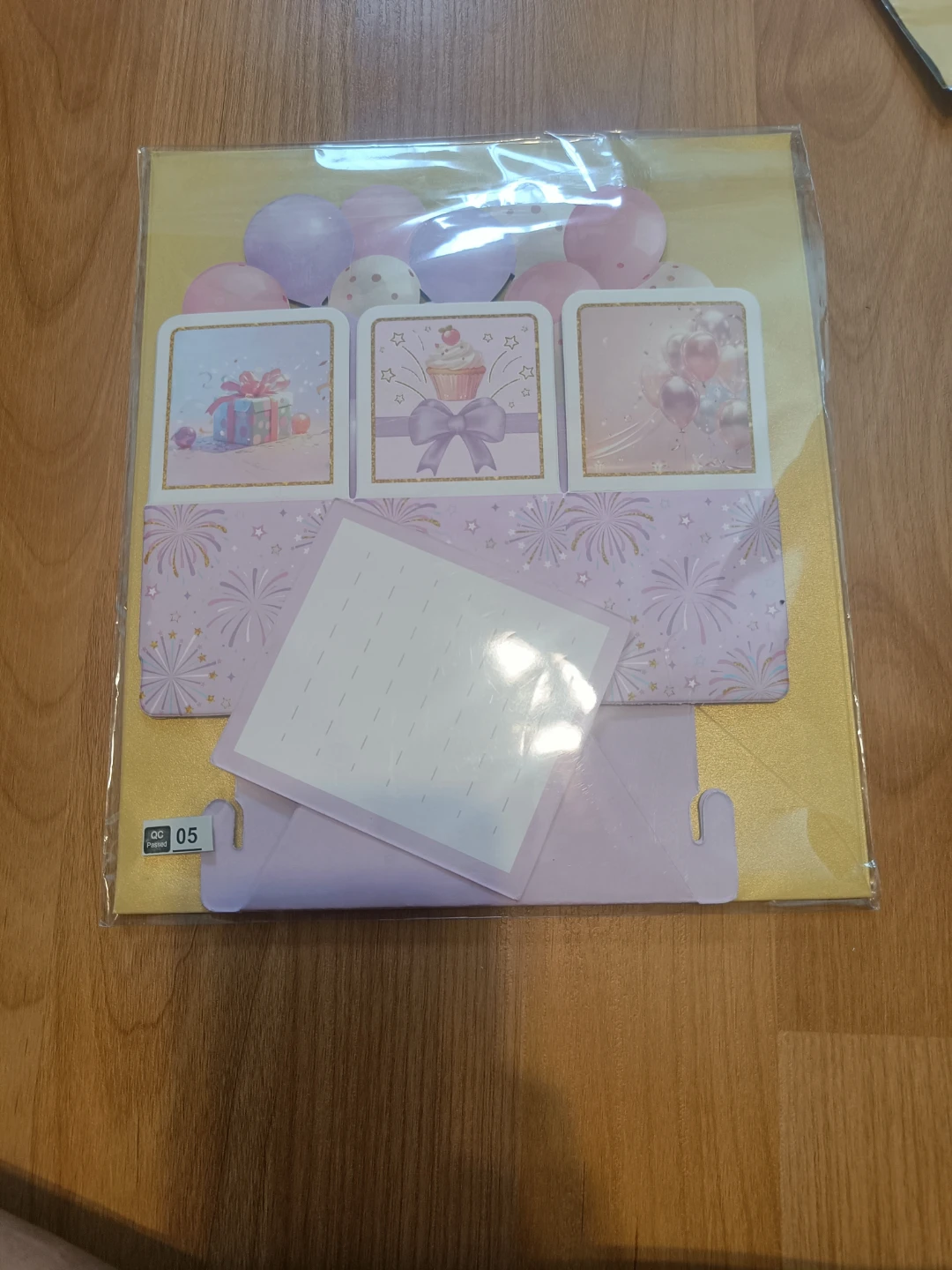 Birthday Card with Pop-Up Elements