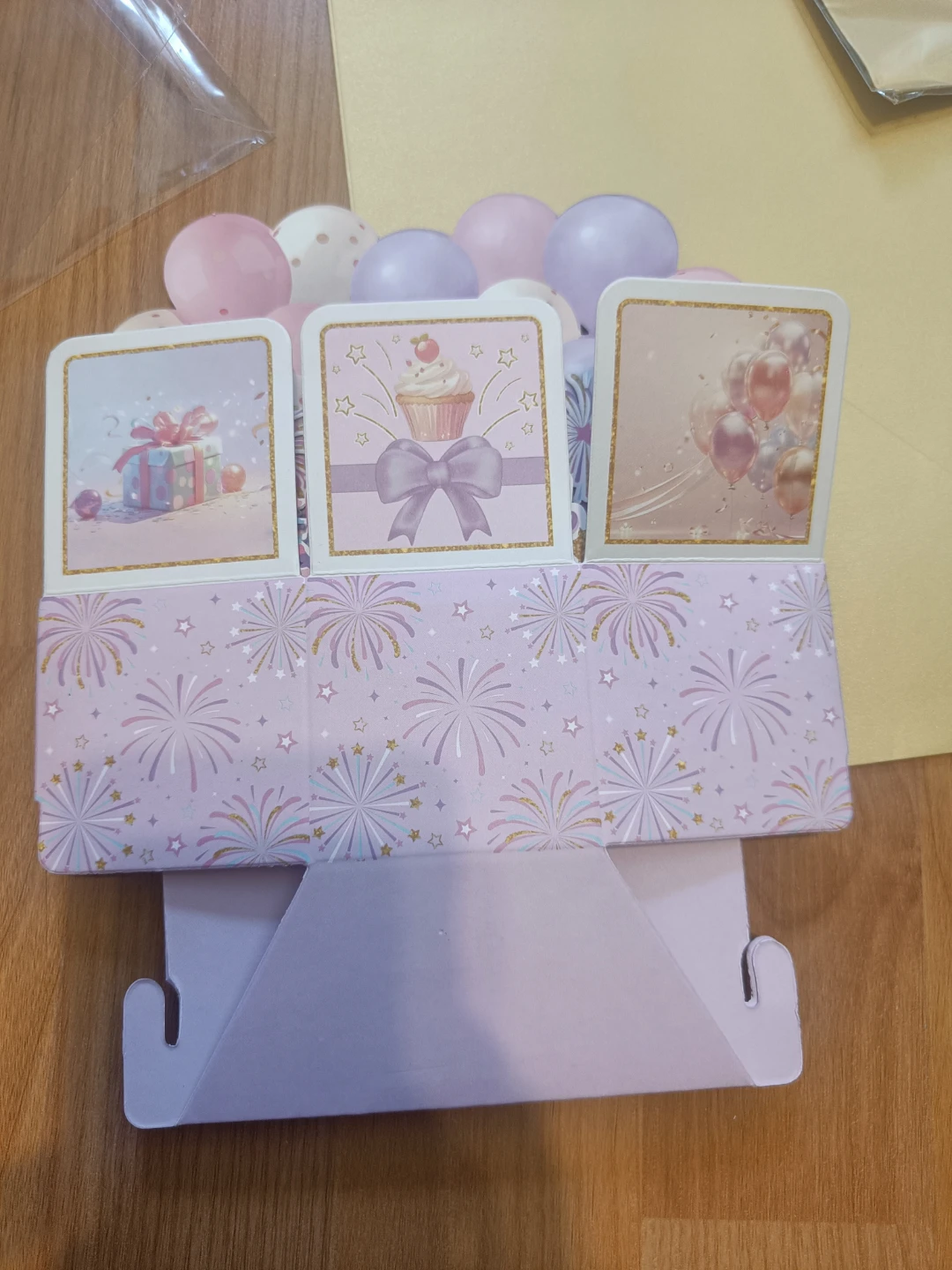 Birthday Card with Pop-Up Elements - photo 3