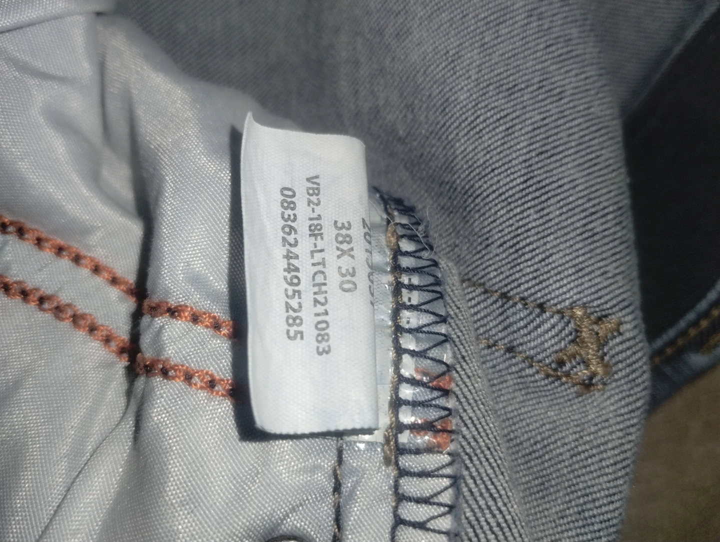 Lee Men's Jeans Size 38x30 Straight Fit - photo 2