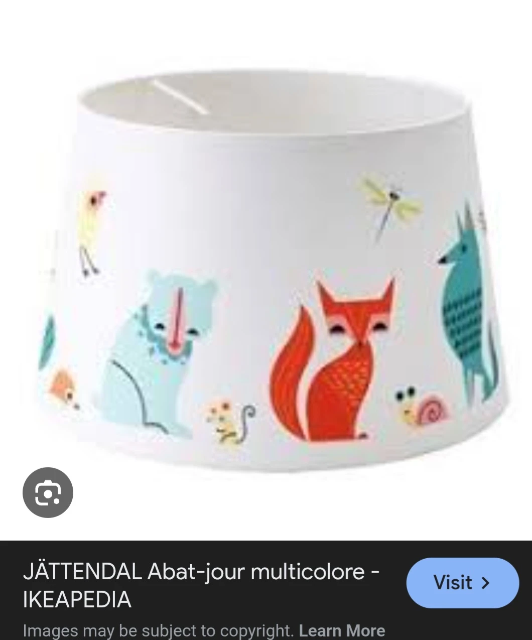 IKEA JÄTTENDAL Lampshade