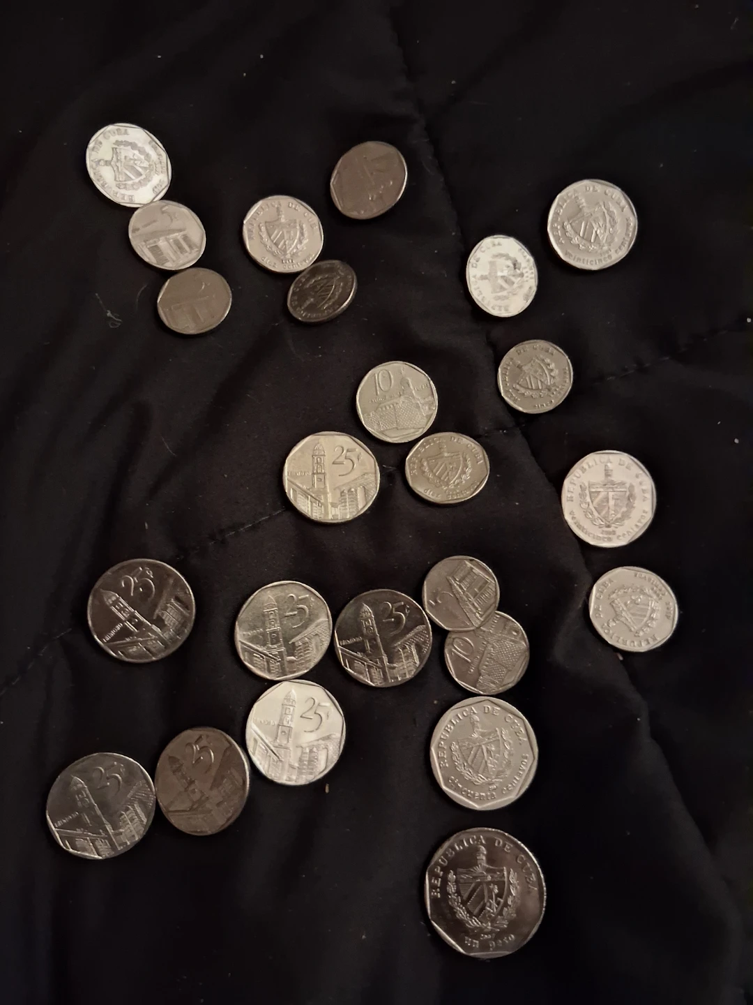 Collection of Cuban Pesos