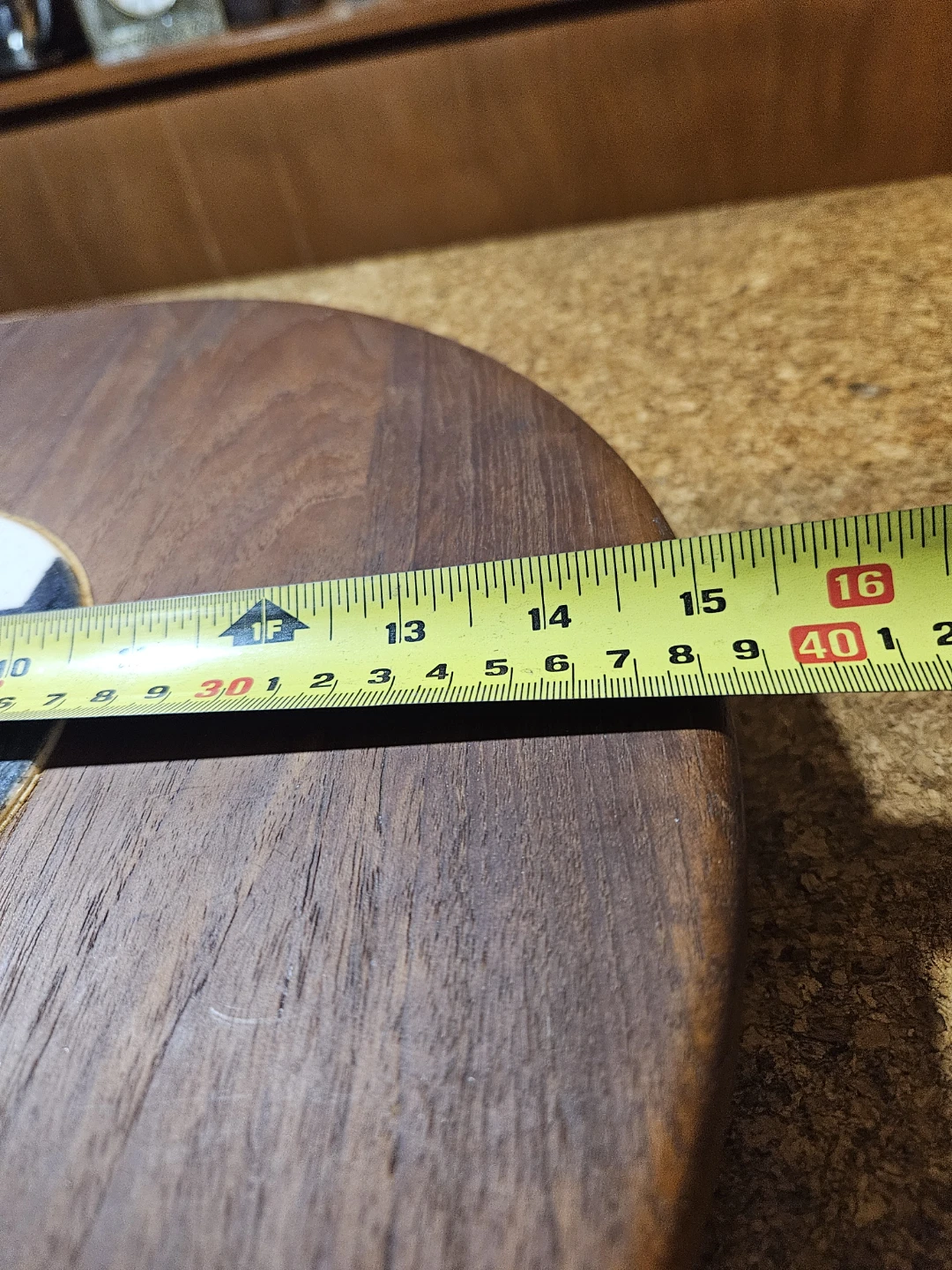 Wooden Lazy Susan with Tree Design - photo 4