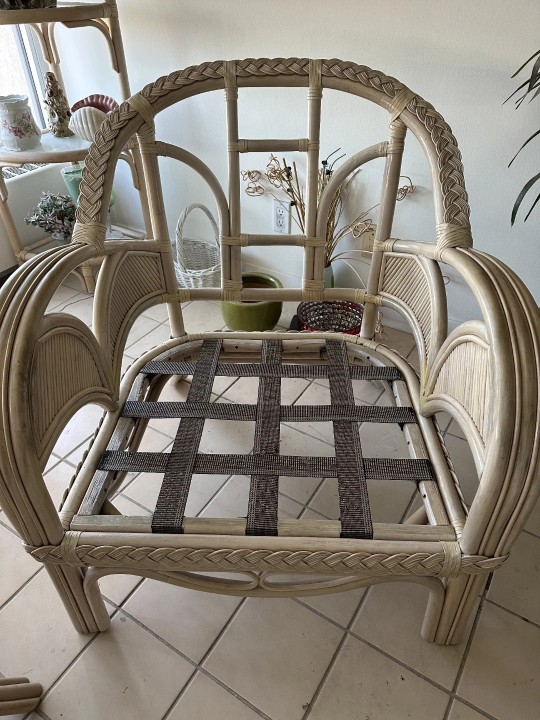 Pair Of Wicker Chairs - photo 5