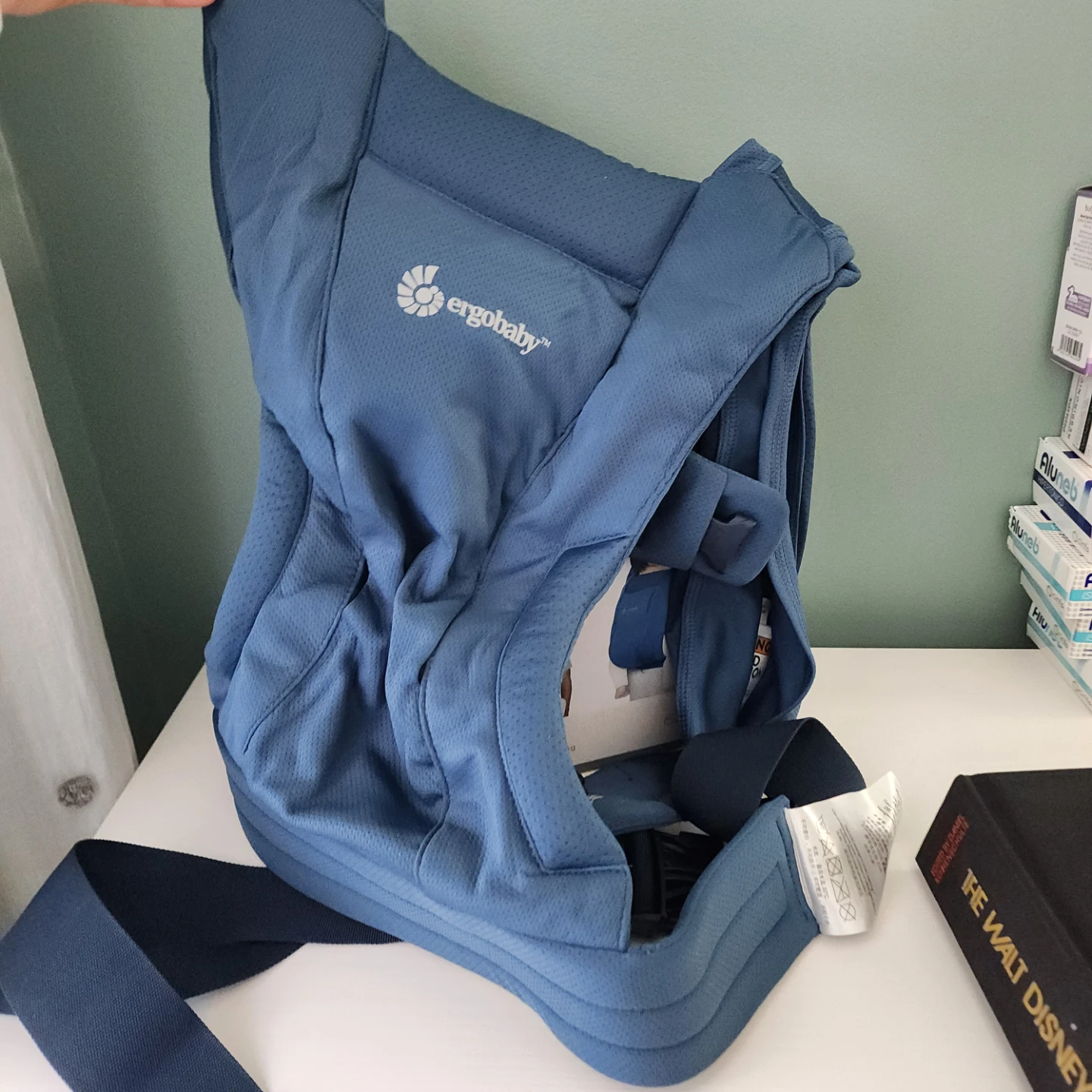 Ergobaby Embrace soft air Newborn Carrier - Blue