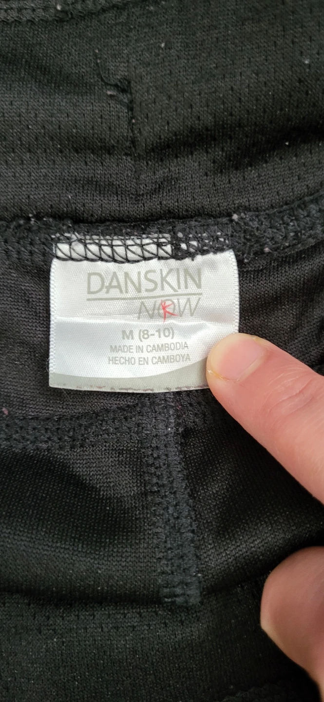 Black Athletic Shorts Size M (8-10) - photo 3