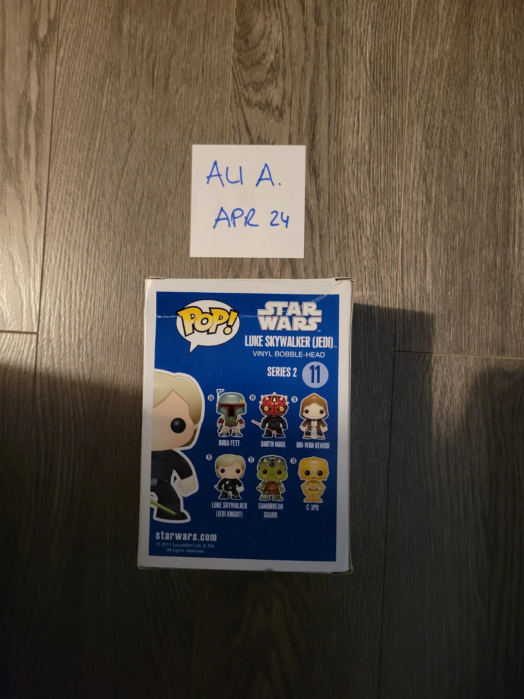 Funko Pop! Star Wars Luke Skywalker (Jedi) Vinyl Bobble-Head #11 - photo 3