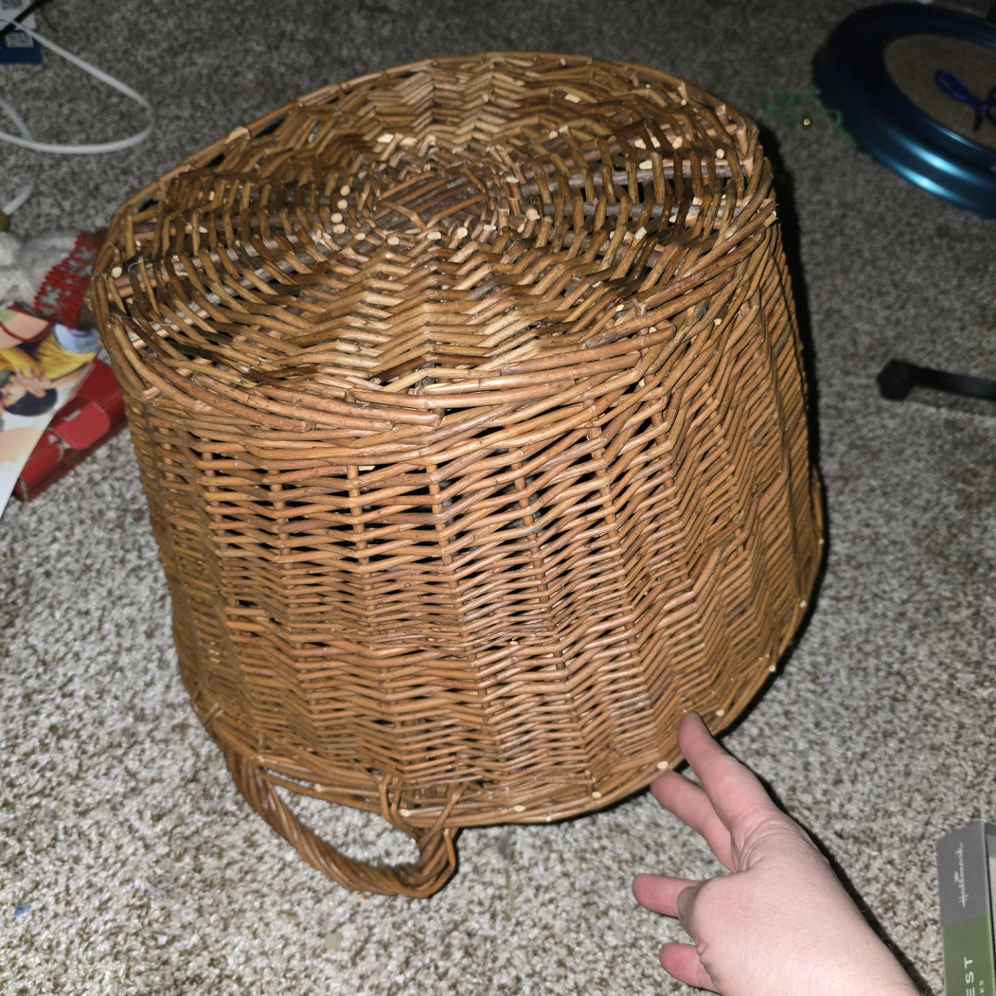 Woven Basket with Handles - photo 2