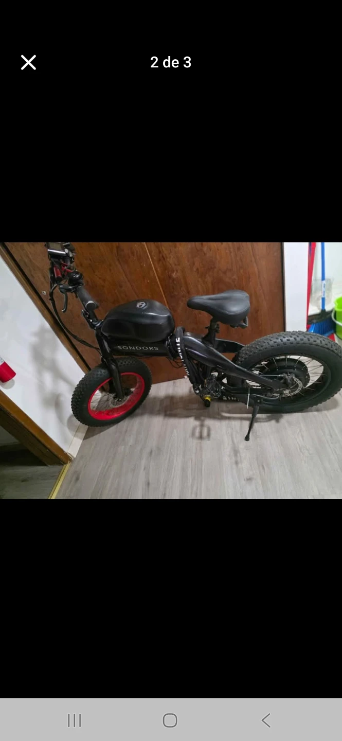 Sondors Electric Fat Tire Bike