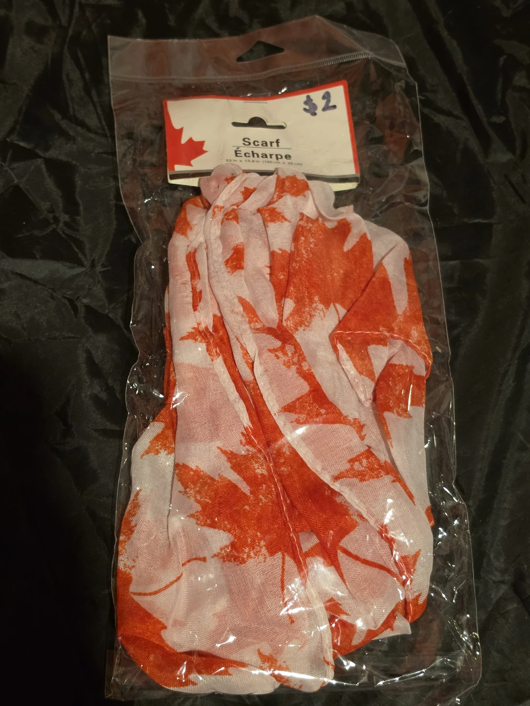 Canada Maple Leaf Scarf