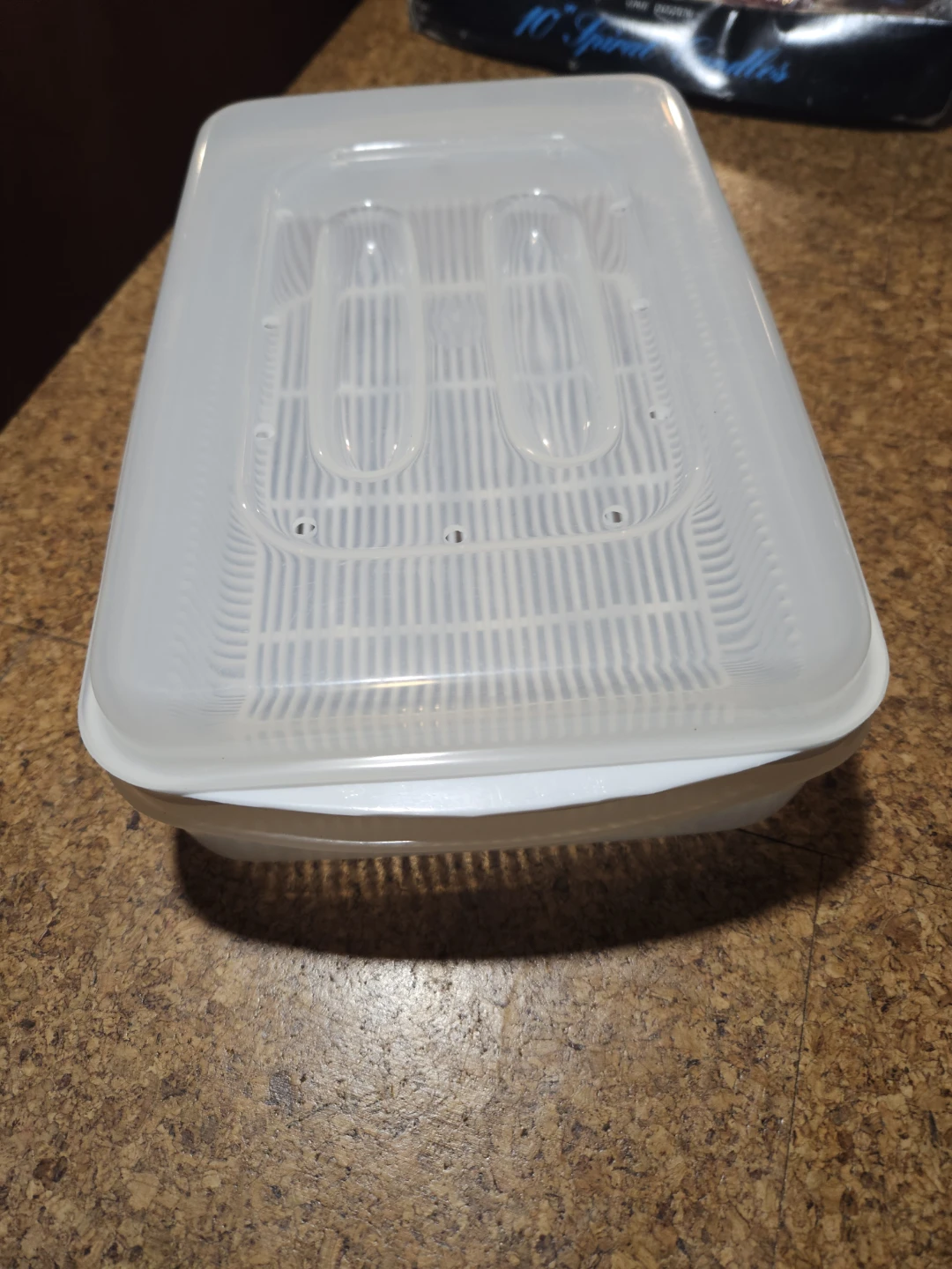 Plastic Food Storage Container with Vented Lid - photo 2