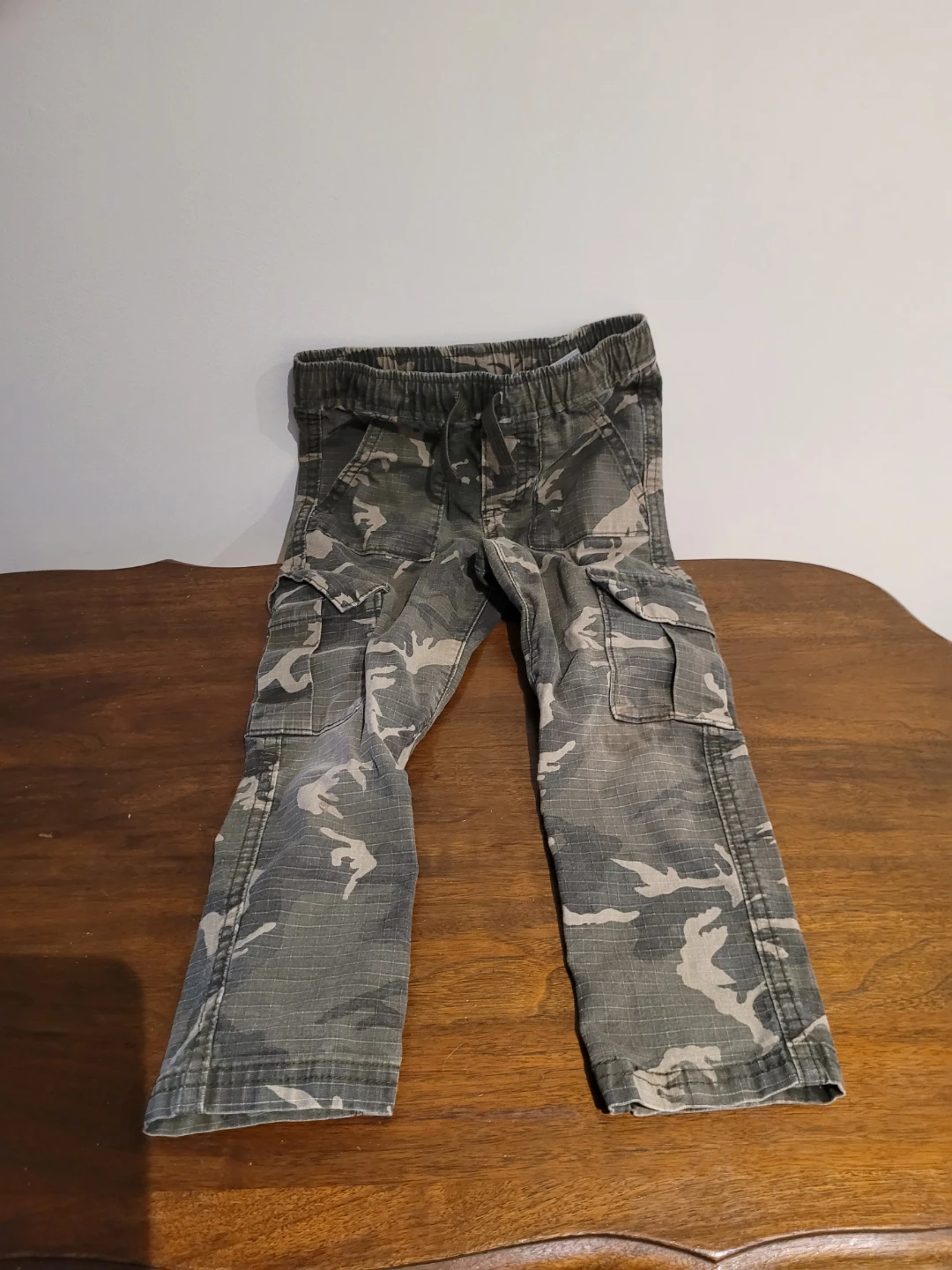 Kids' Camouflage Cargo Pants - photo 2