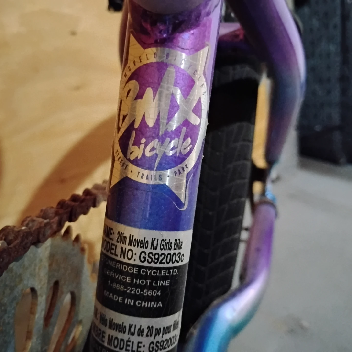 Girls BMX bike - photo 2