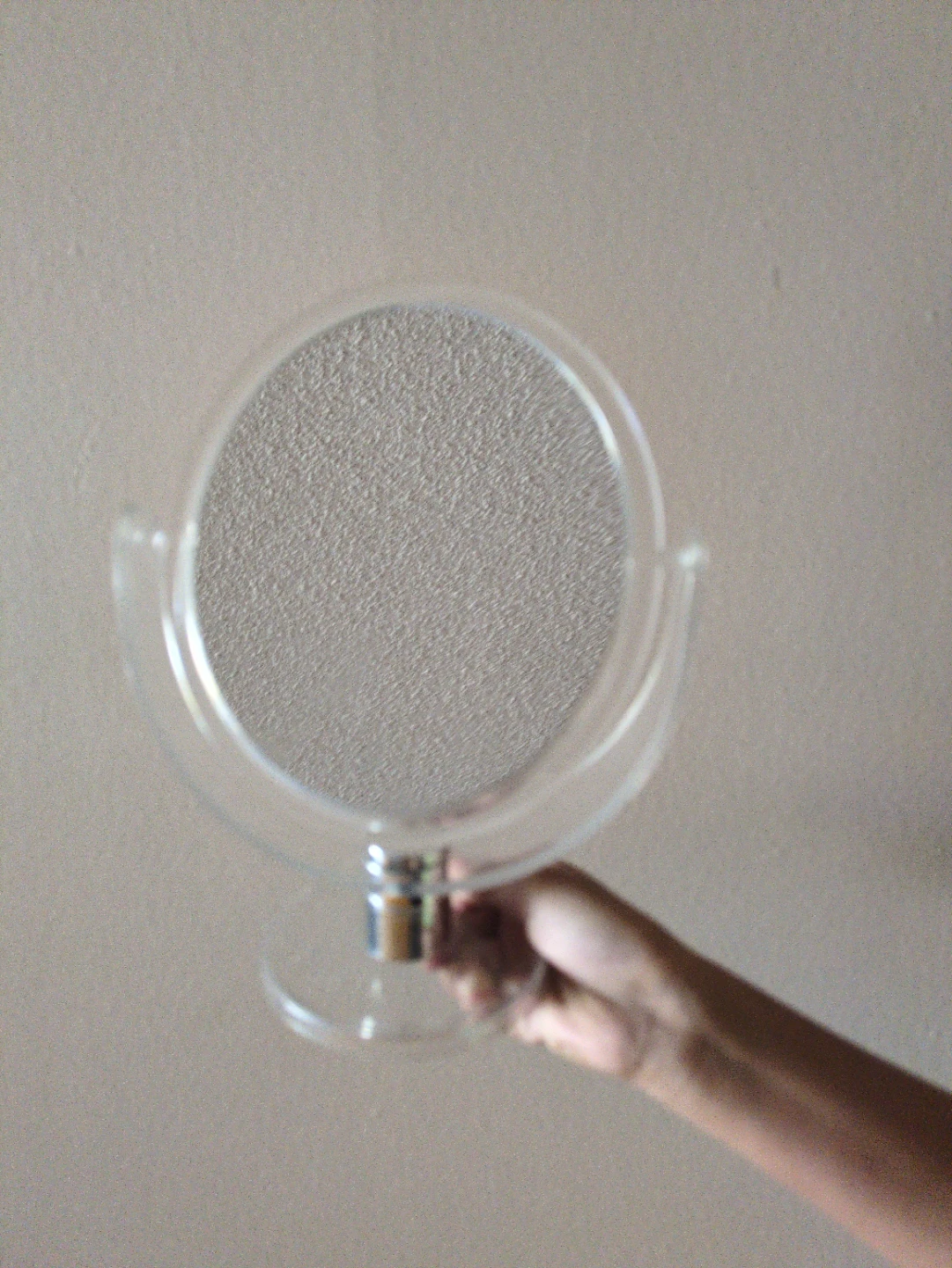 Clear Vanity magnifying Mirror