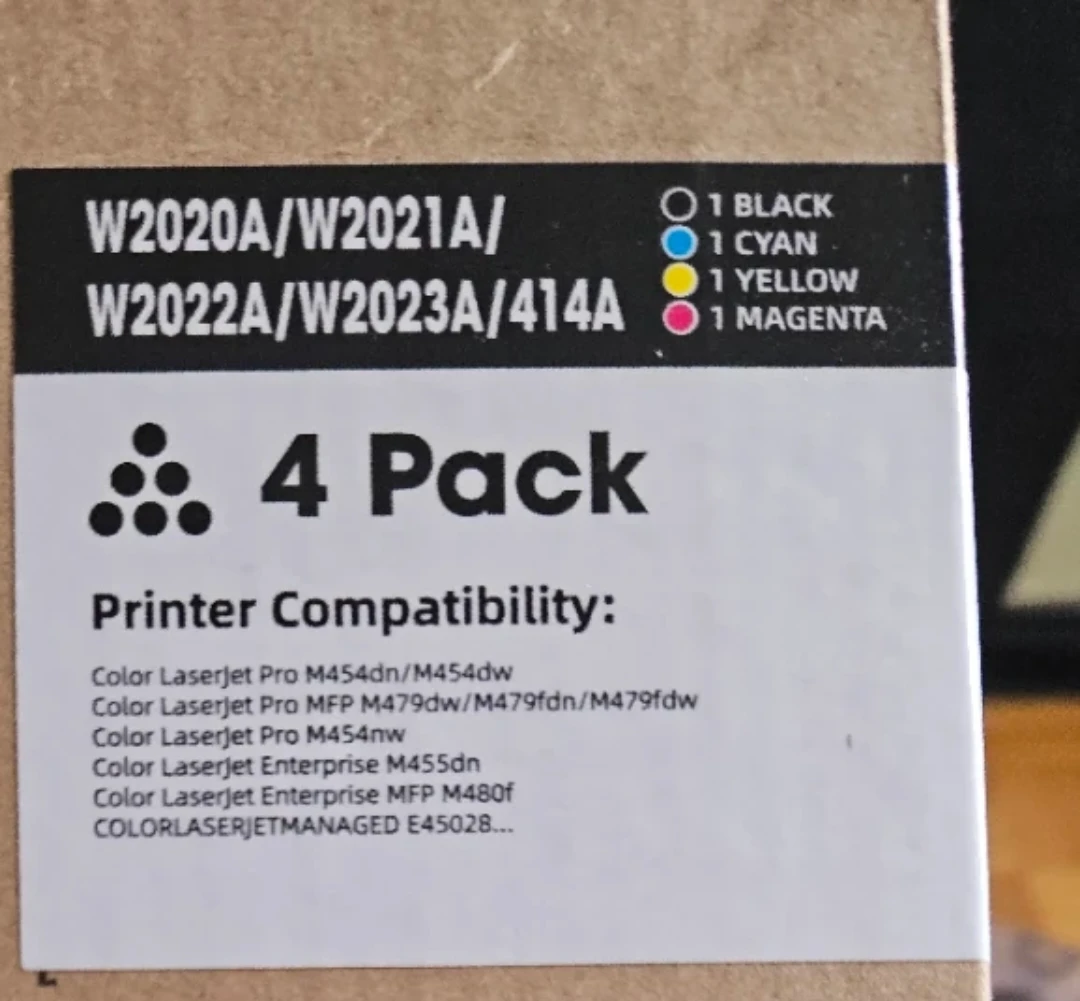 HP Toner Cartridge 4-Pack (Black, Cyan, Yellow, Magenta) - photo 2