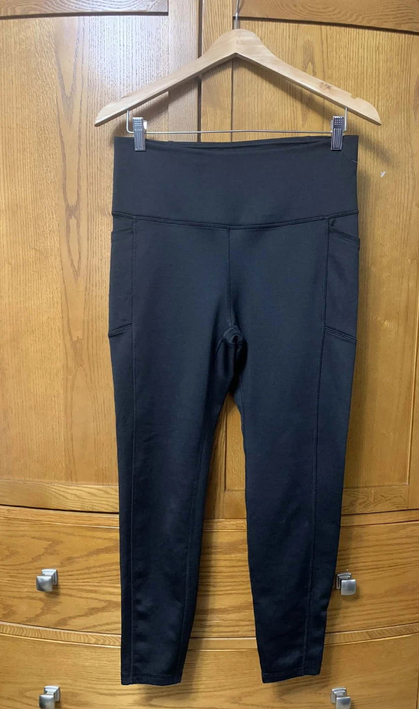 Spyder Active Sport Black Leggings Size L/G