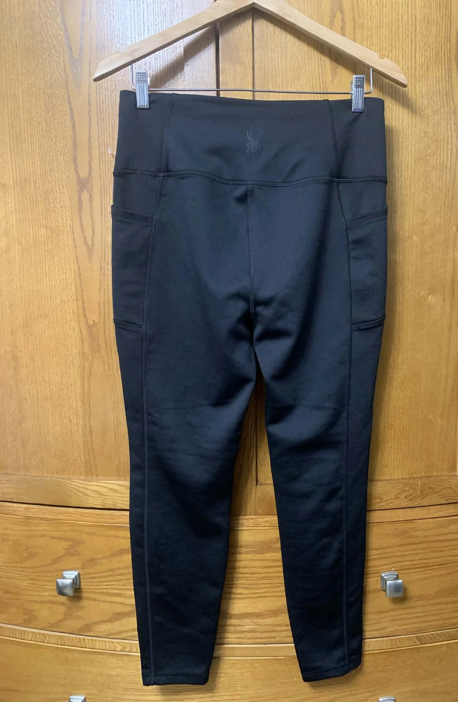 Spyder Active Sport Black Leggings Size L/G - photo 2