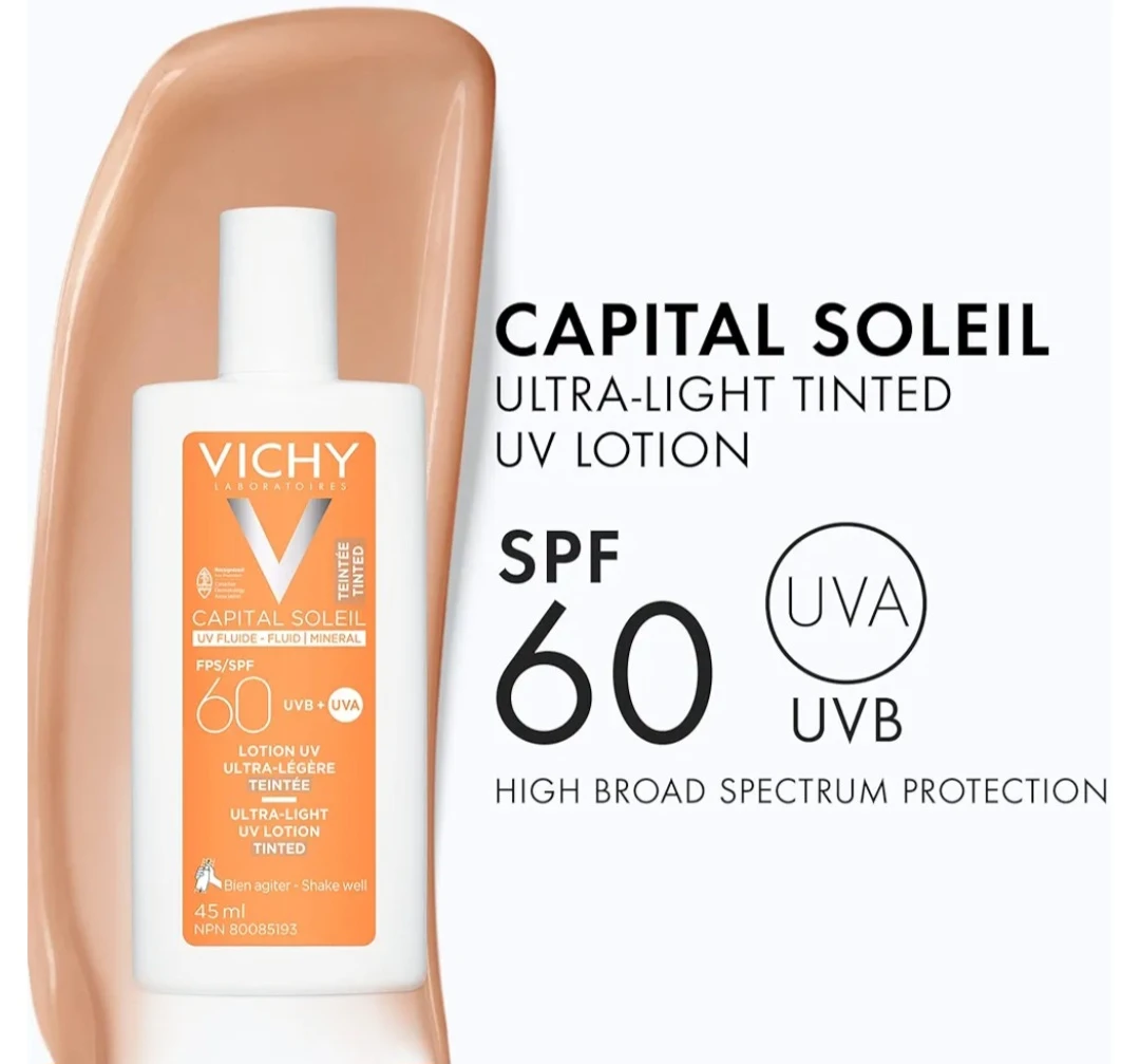 Vichy Capital Soleil Ultra-Light Tinted UV Lotion SPF 60