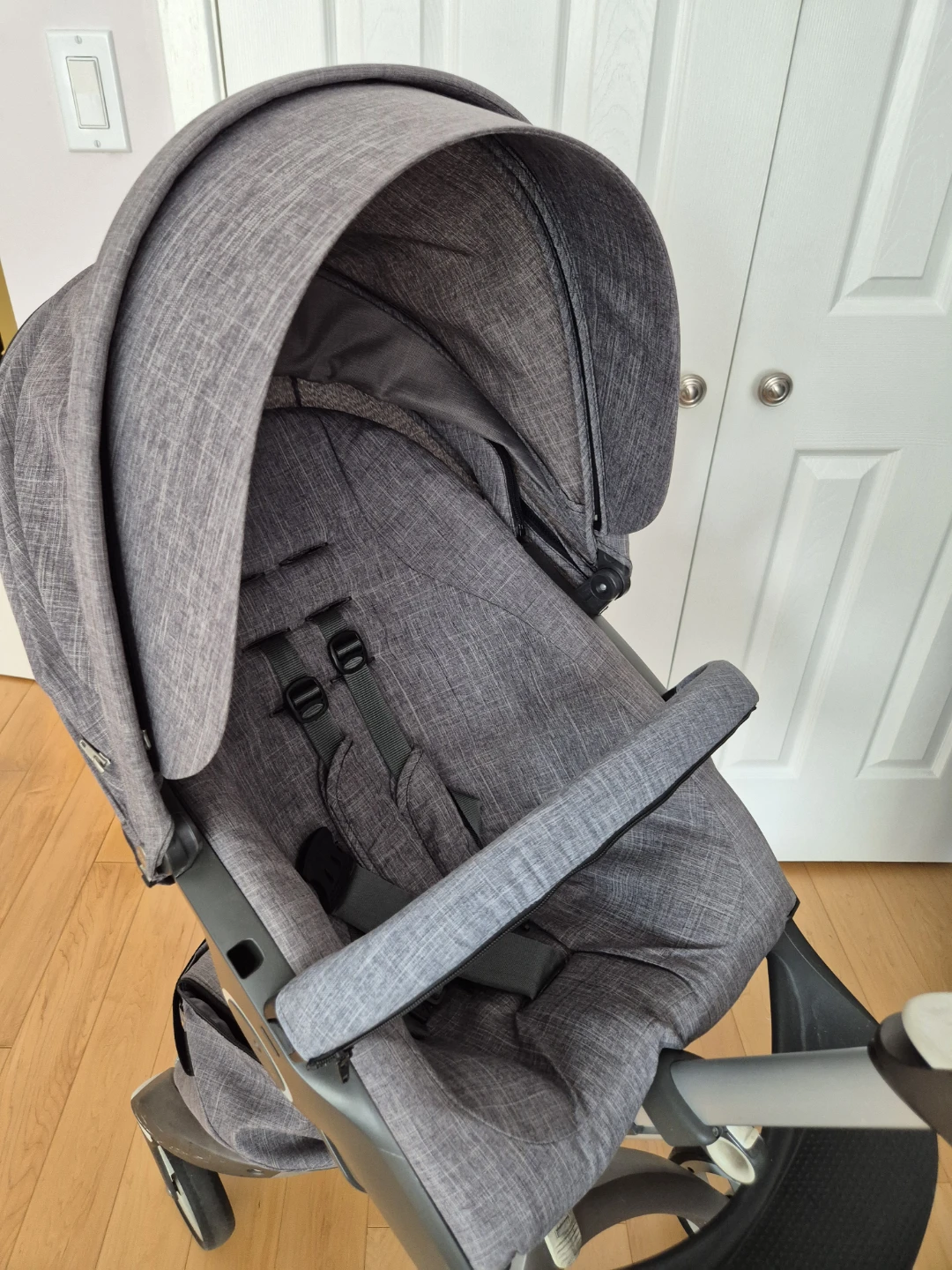 Stokke Xplory V3 Stroller - Grey Melange - photo 4